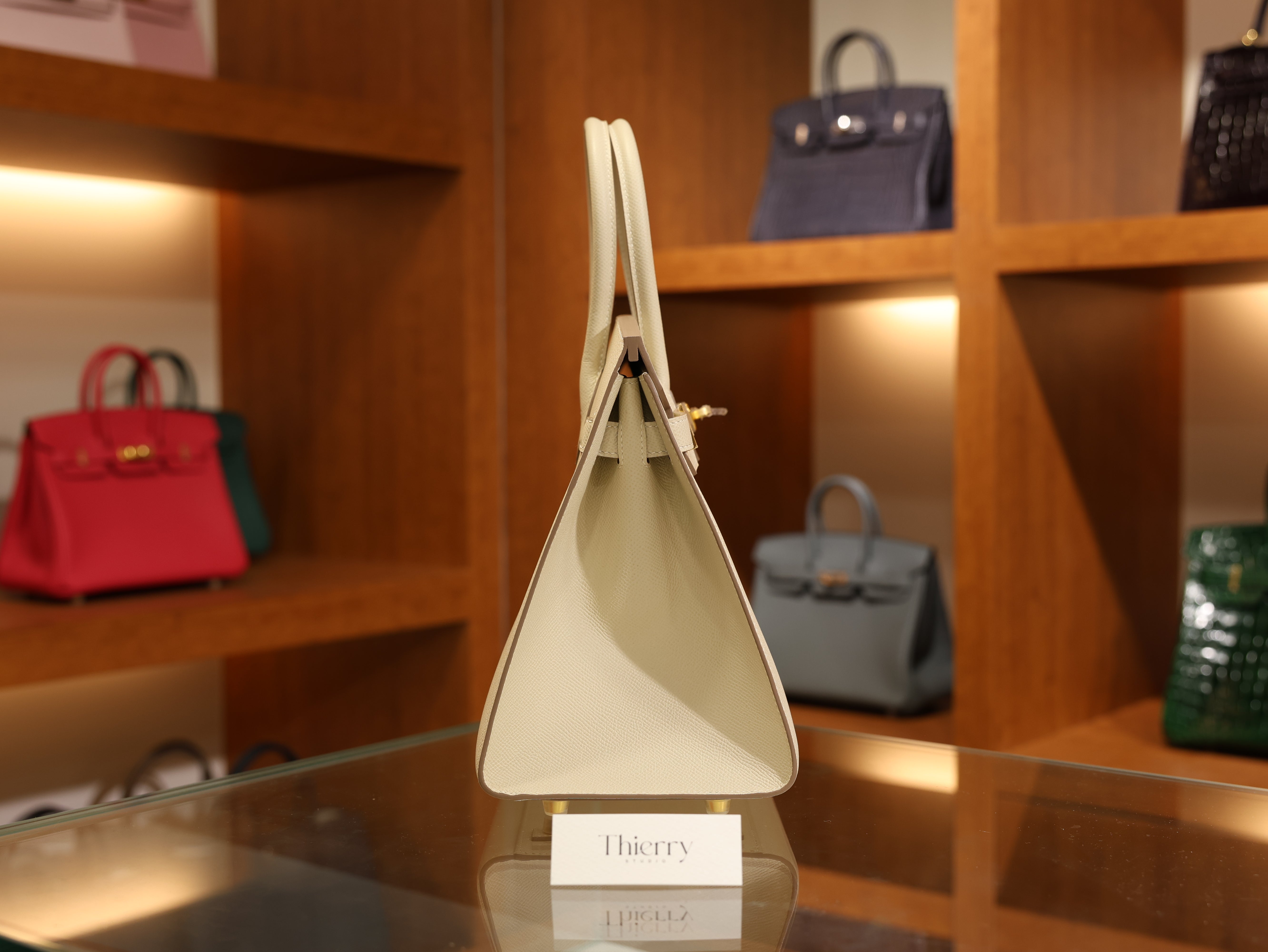 Birkin 30 epsom sellier craie GHW
