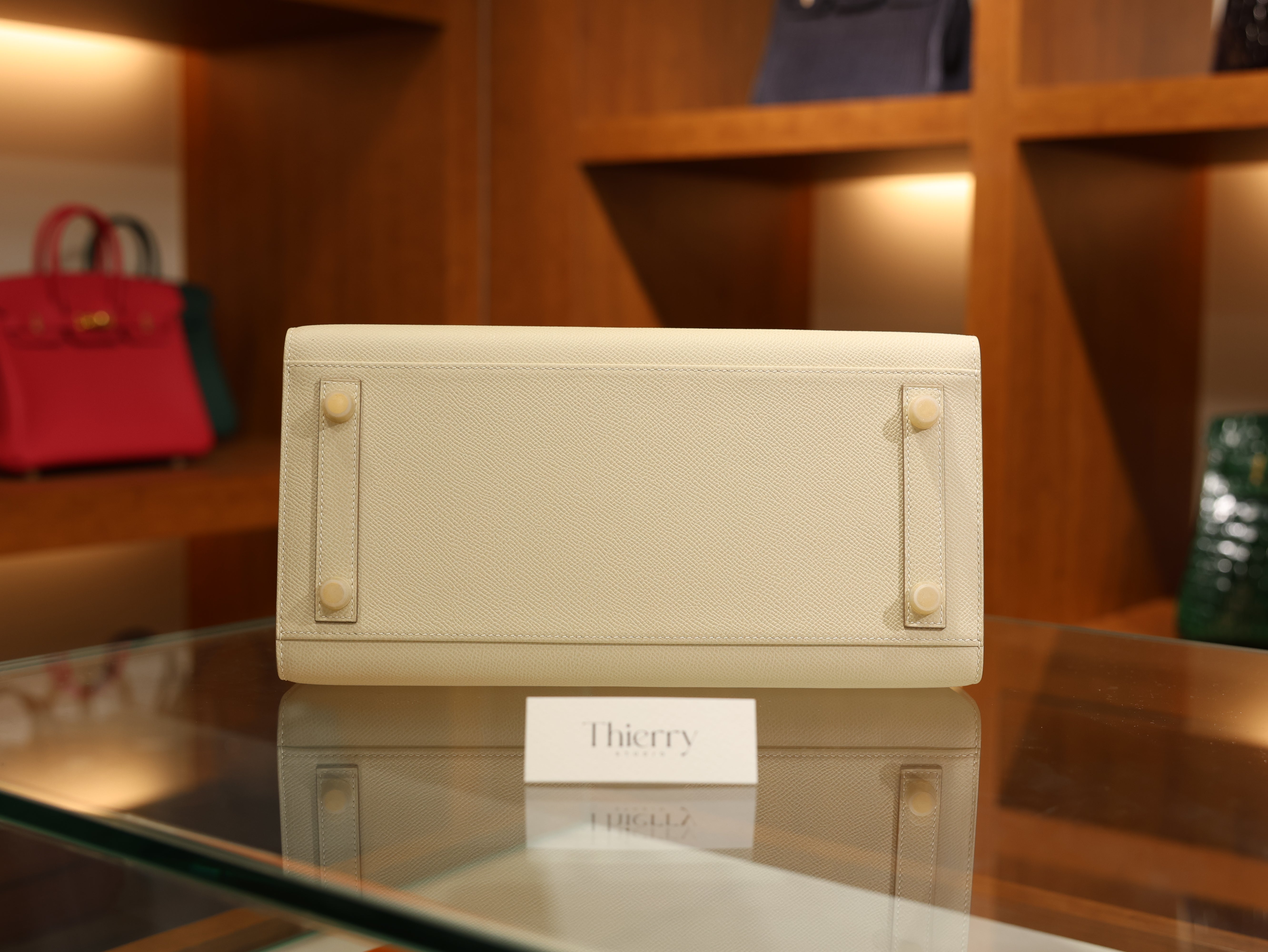 Birkin 30 epsom sellier craie GHW