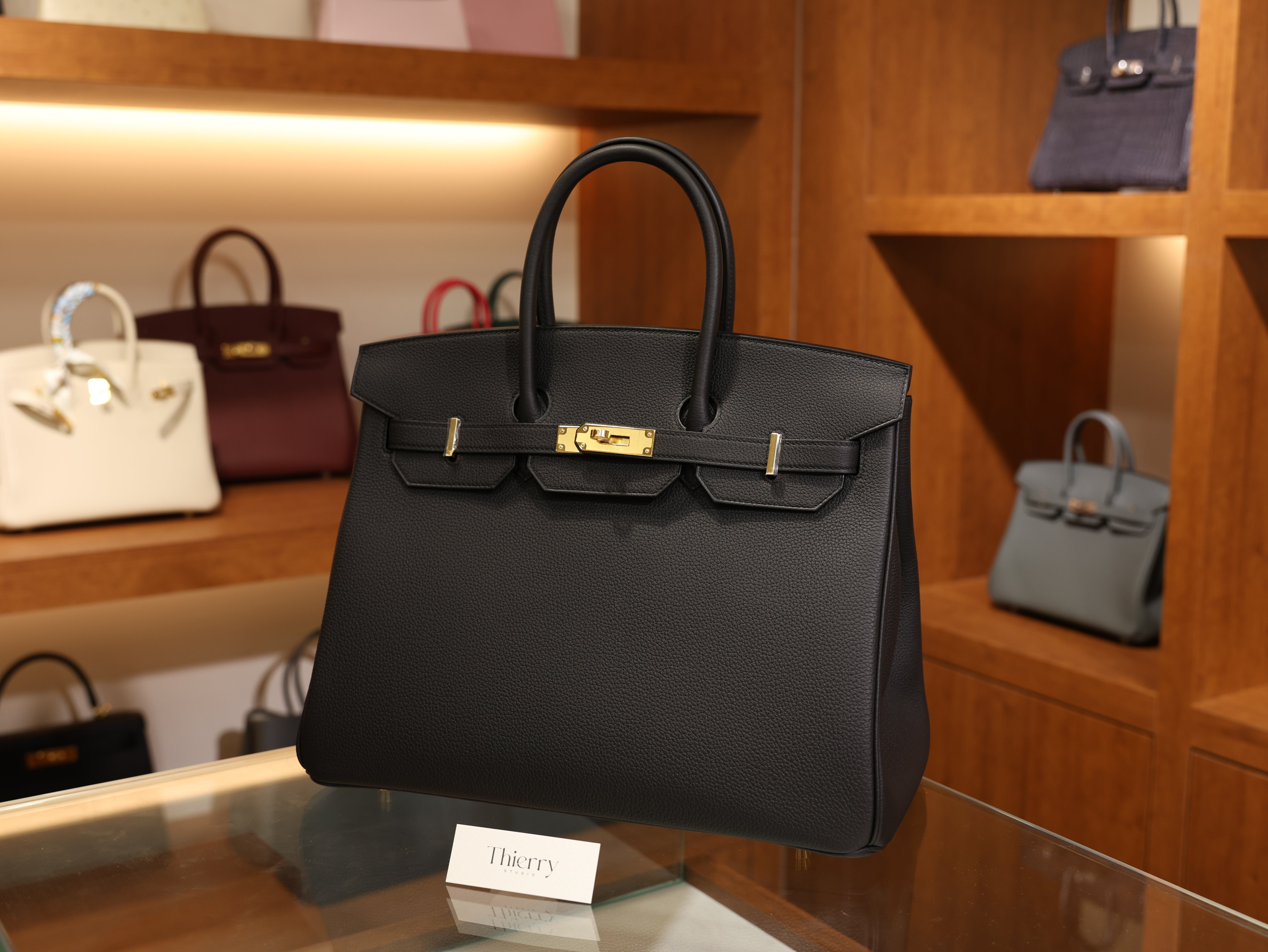 Birkin 35 togo black GHW