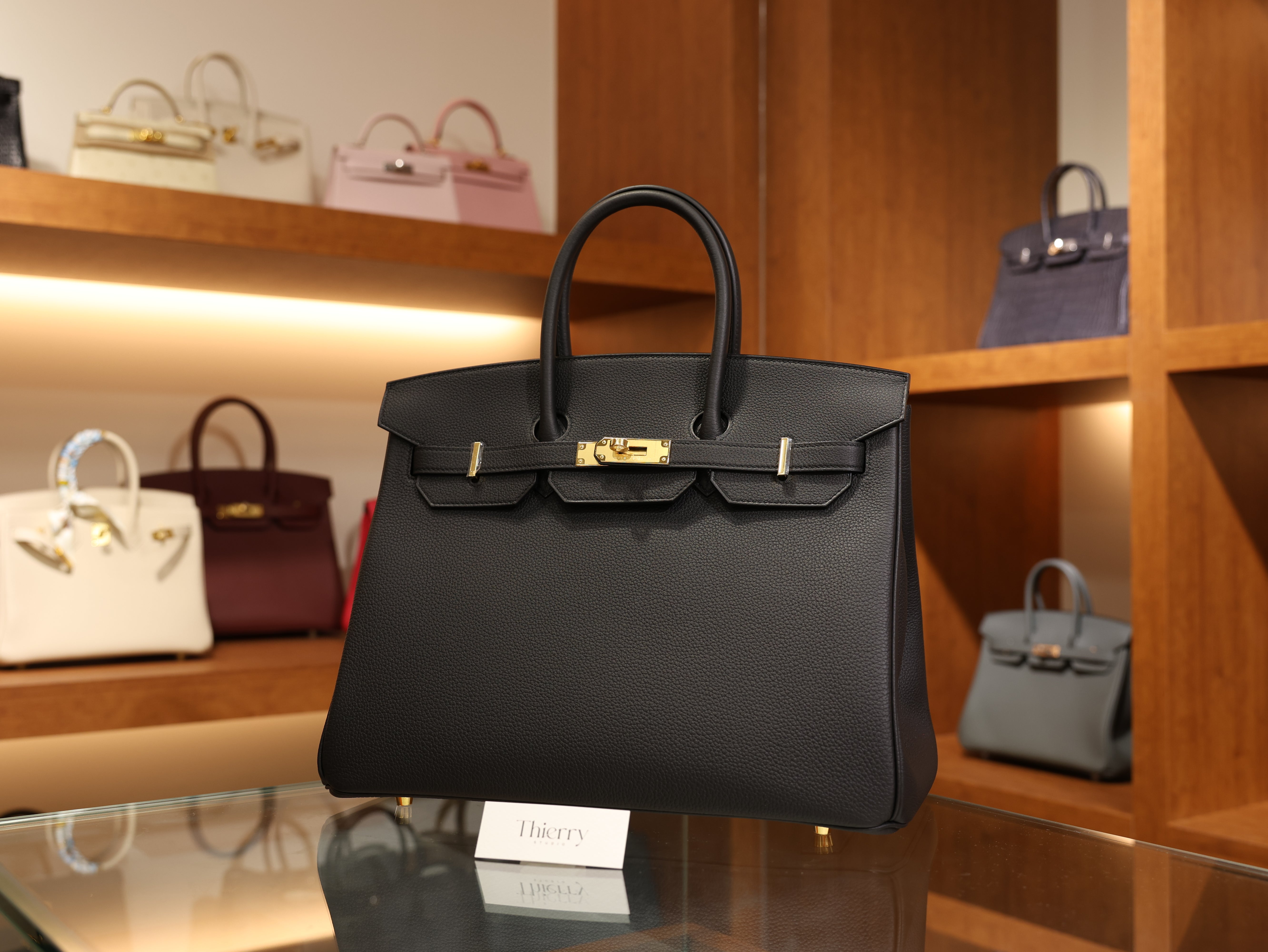 Birkin 35 togo black GHW