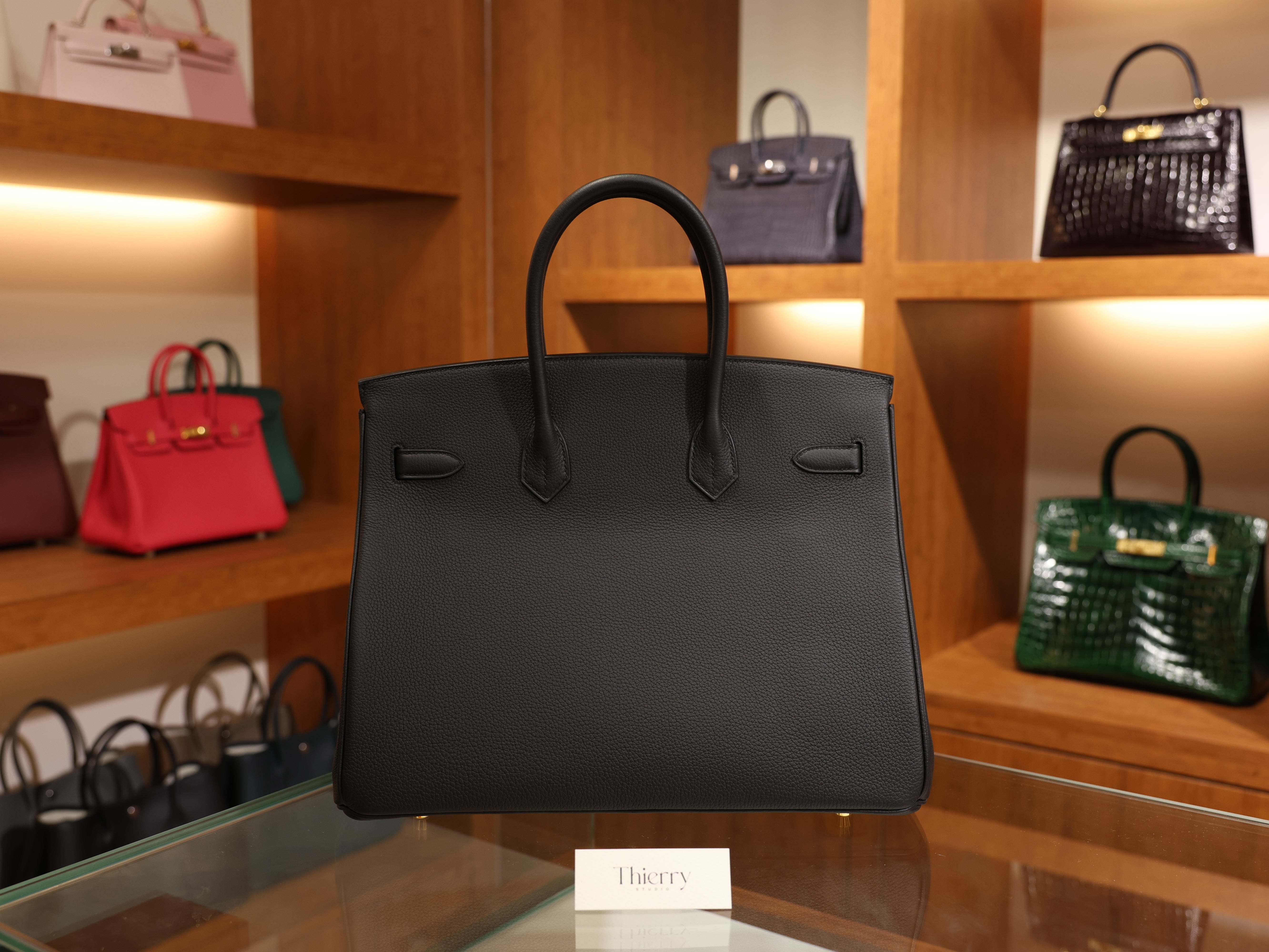 Birkin 35 togo black GHW