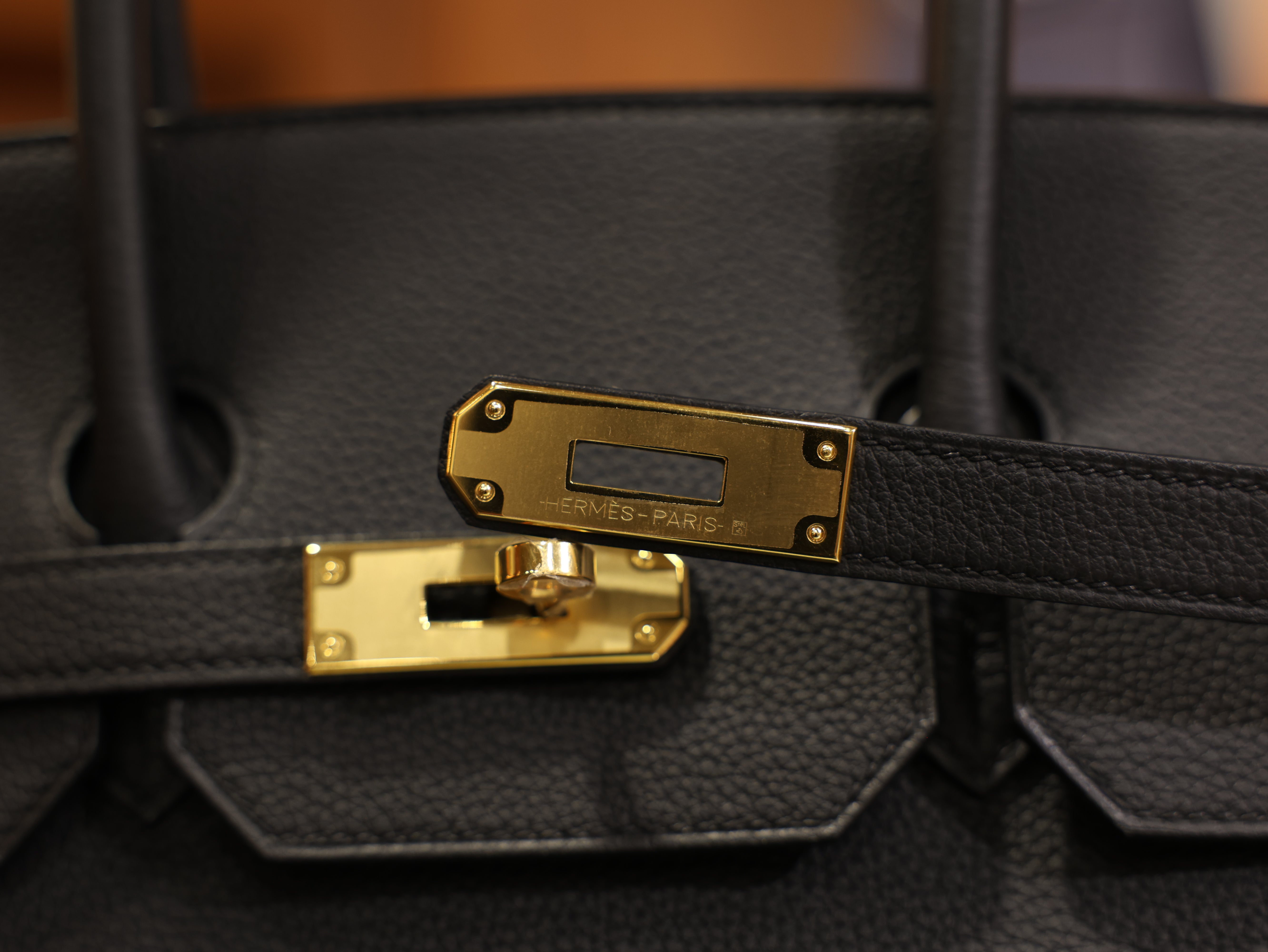 Birkin 35 togo black GHW
