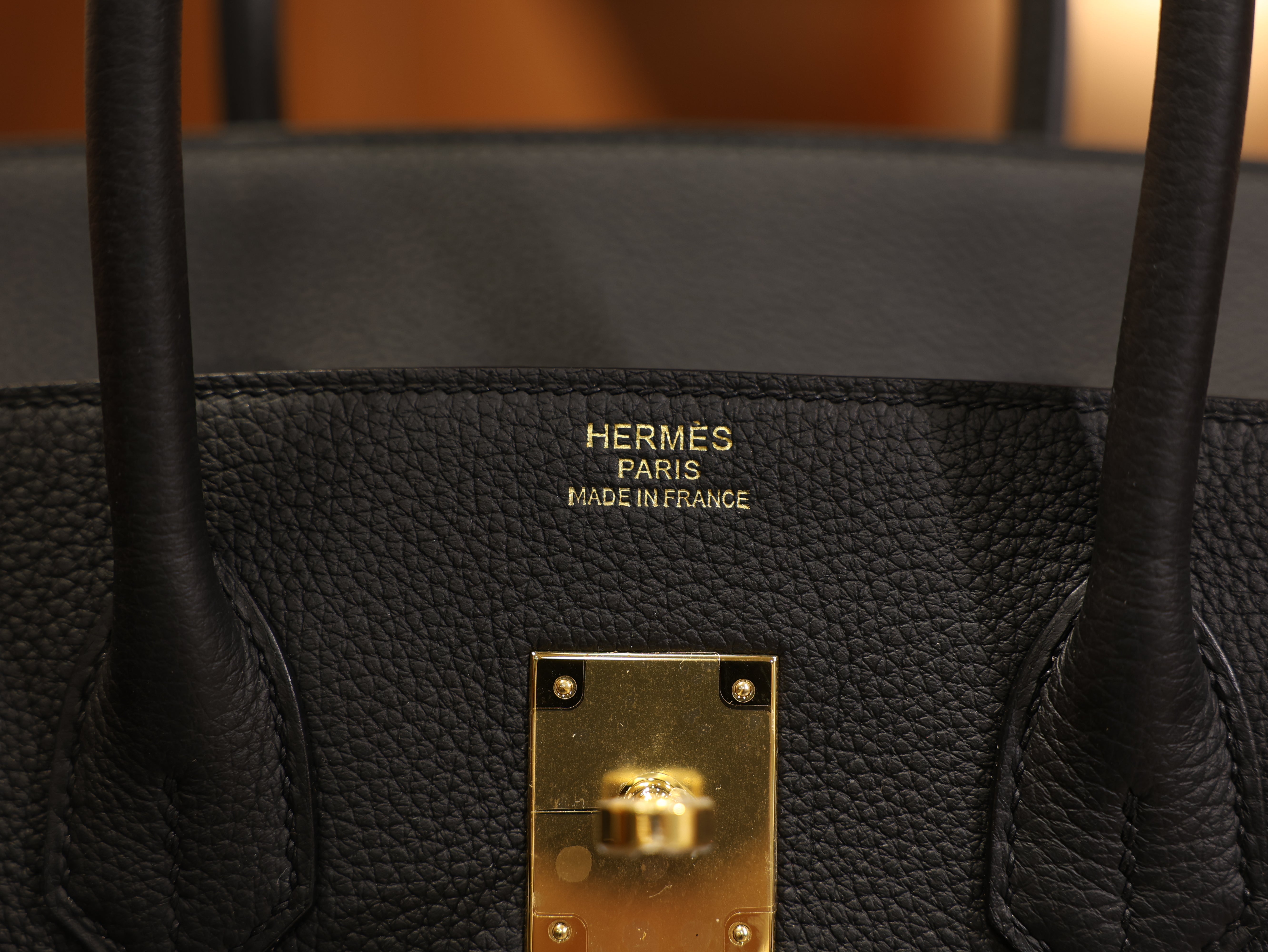 Birkin 35 togo black GHW