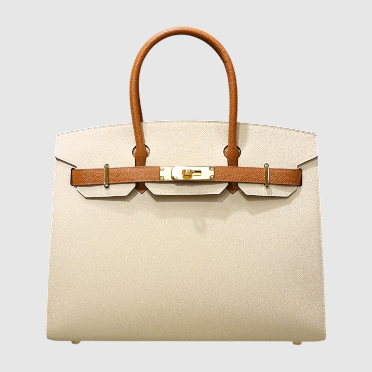 Birkin 30 epsom sellier craie gold GHW (HSS)
