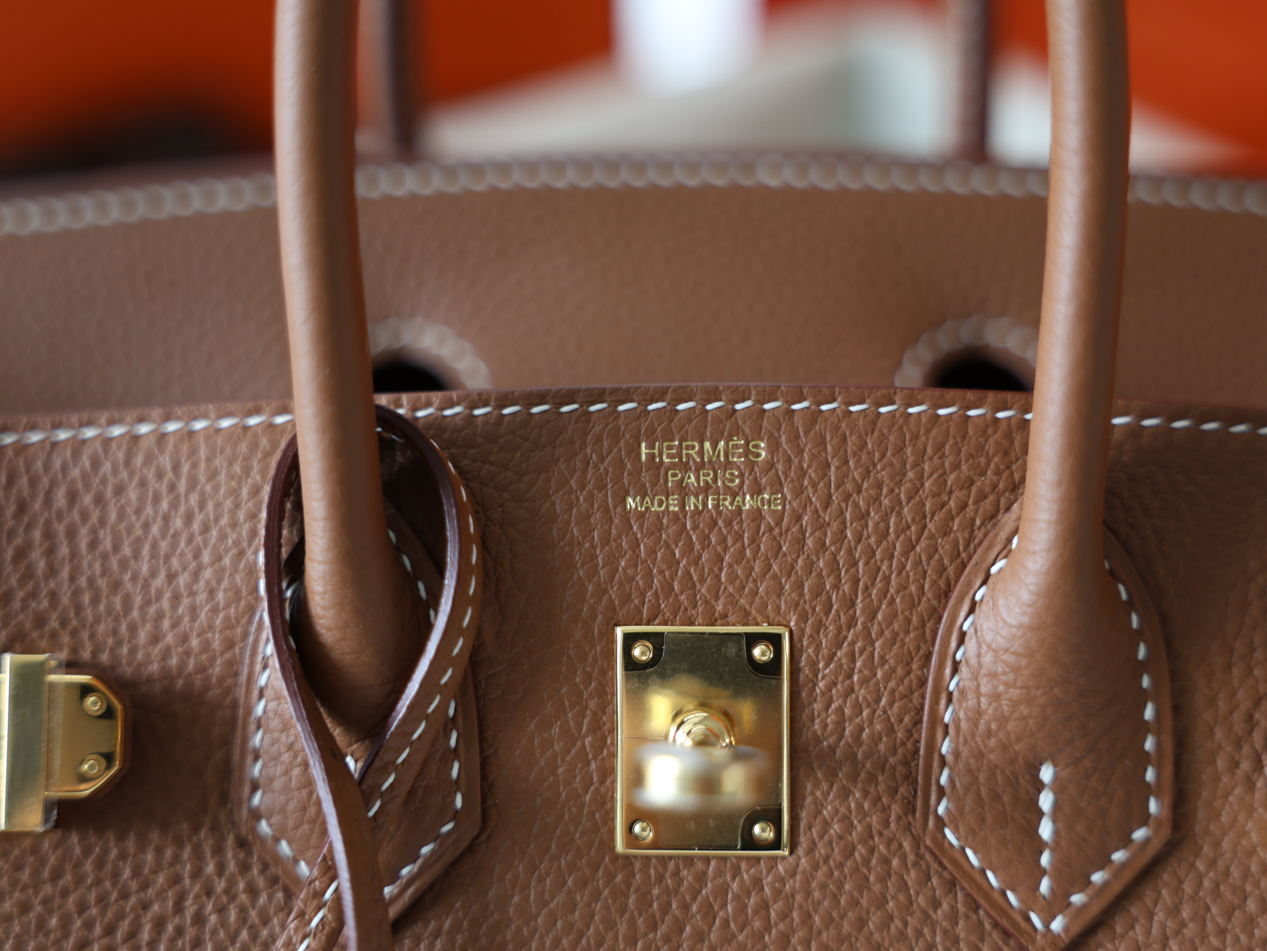 Birkin 25 togo gold GHW