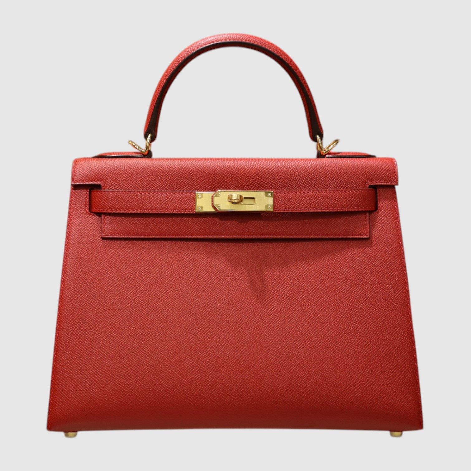 Kelly 28 epsom Rouge Casaque GHW