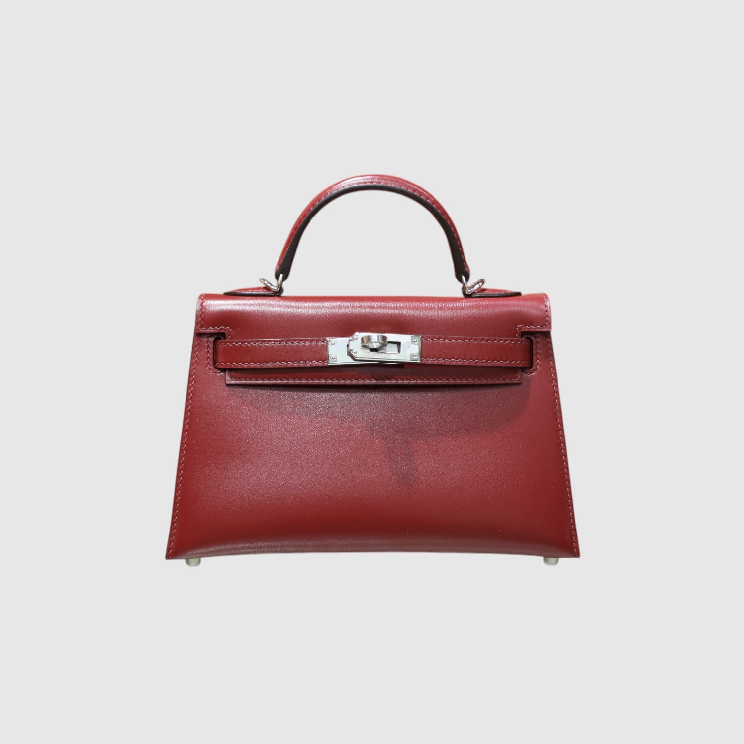 Kelly mini 2 box rouge H PHW