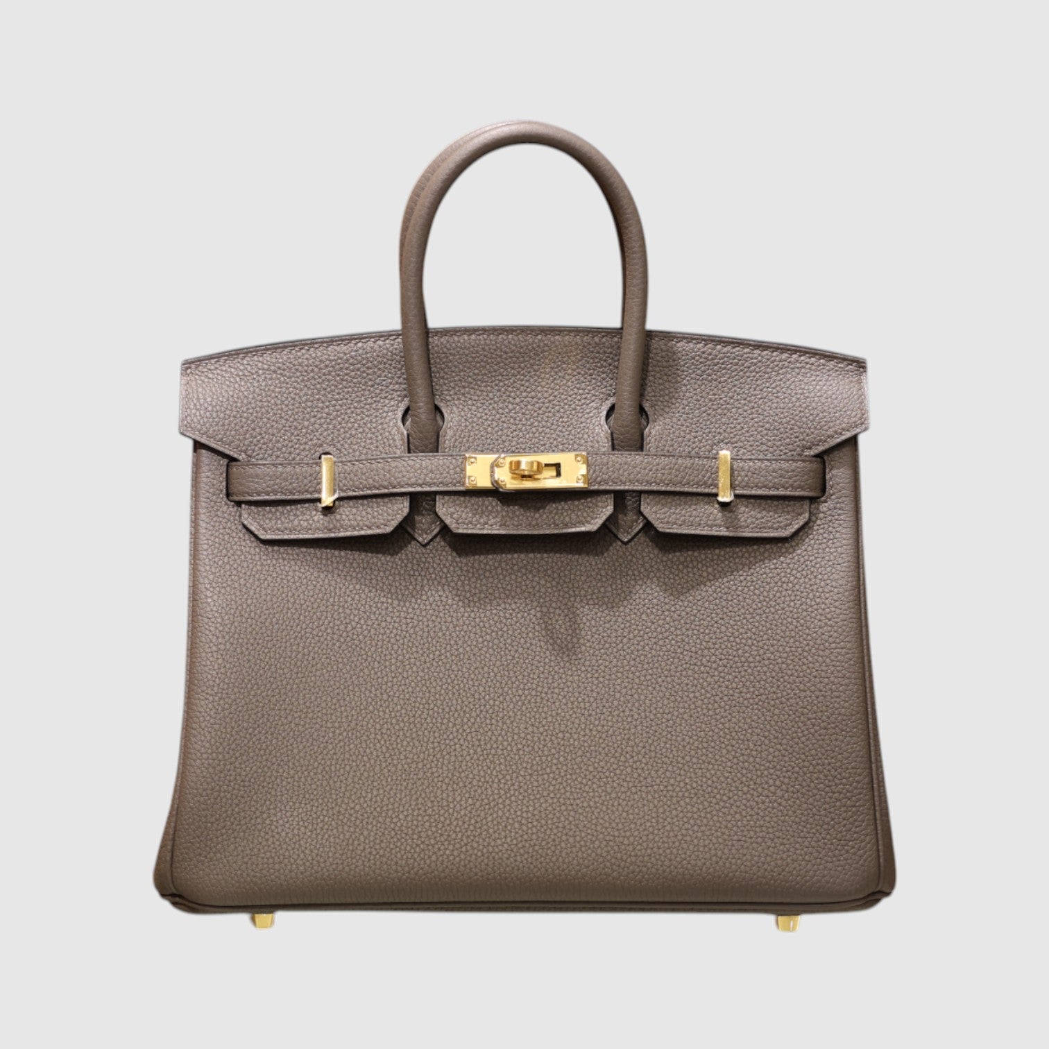Birkin 25 togo etain GHW