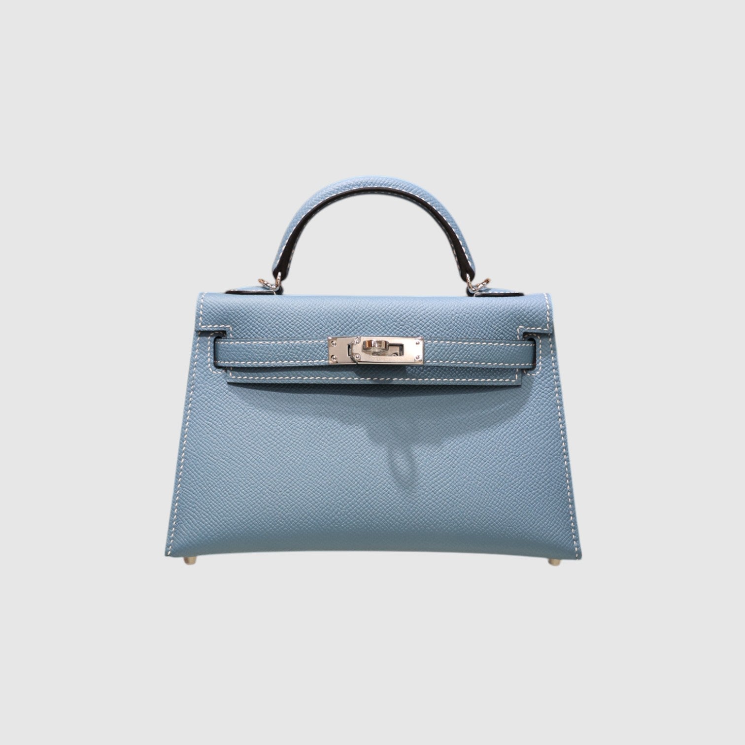 Kelly mini 2 epsom blue jean PHW