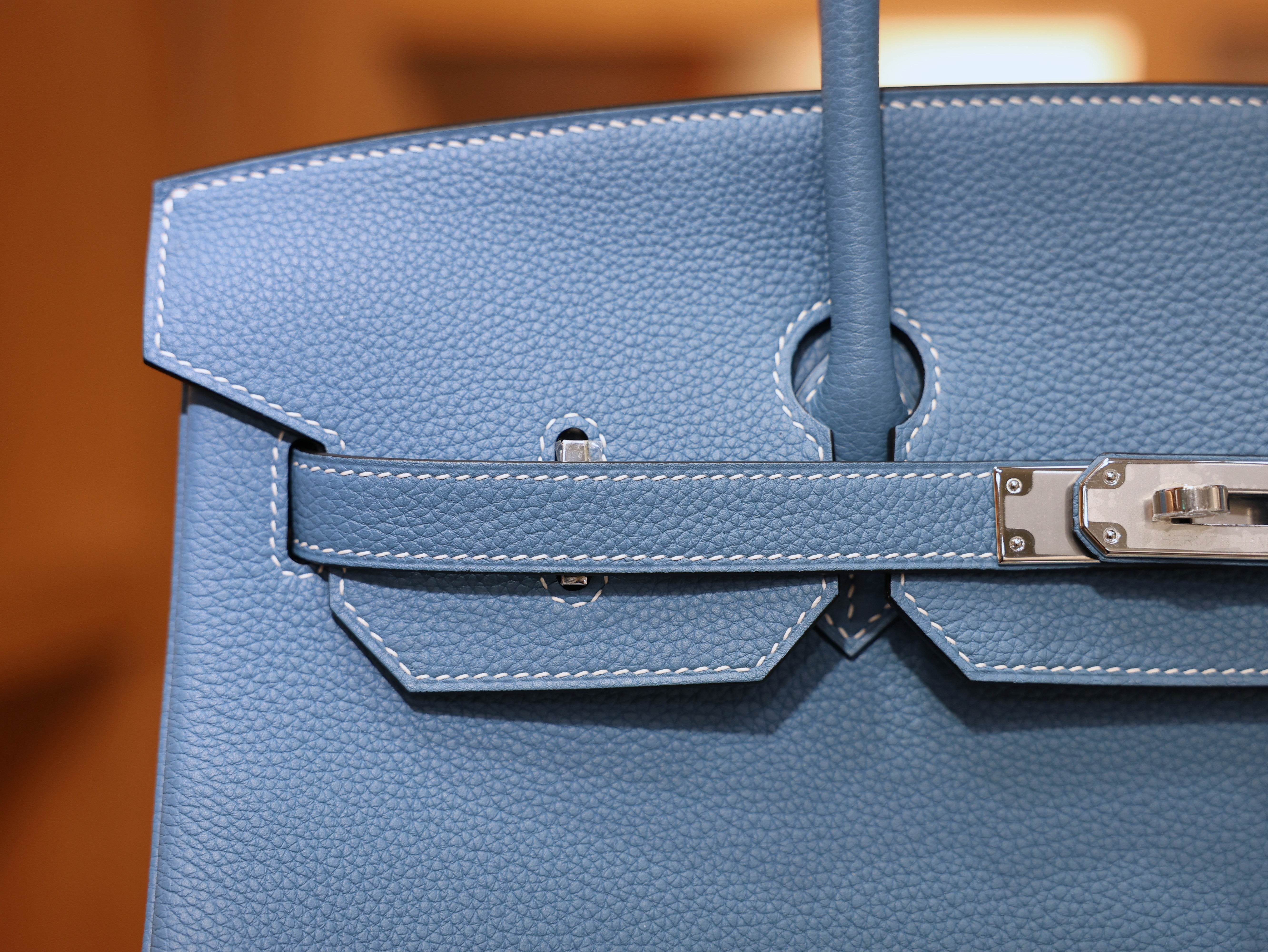 Birkin 35 togo blue jean PHW