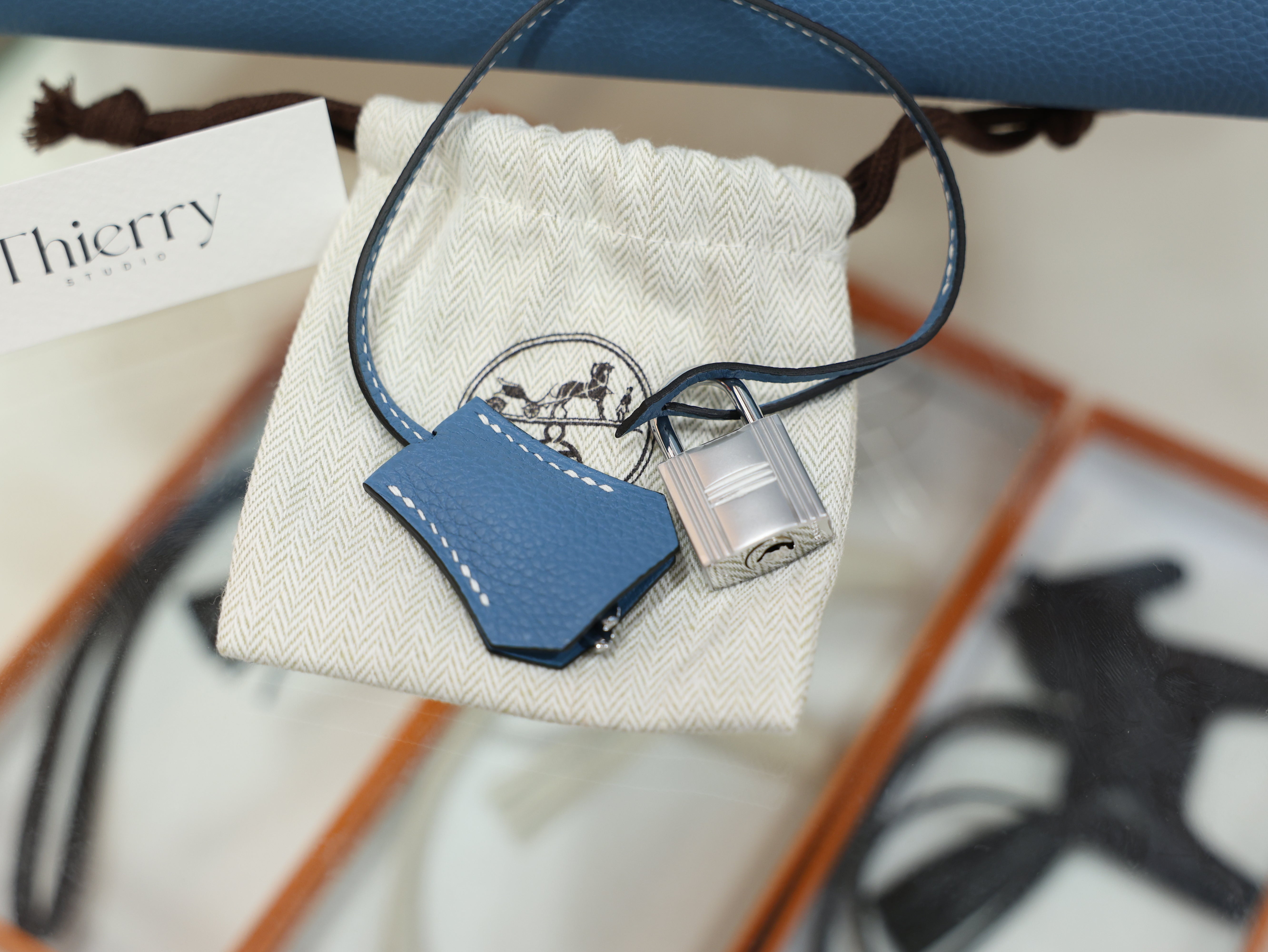 Birkin 35 togo blue jean PHW