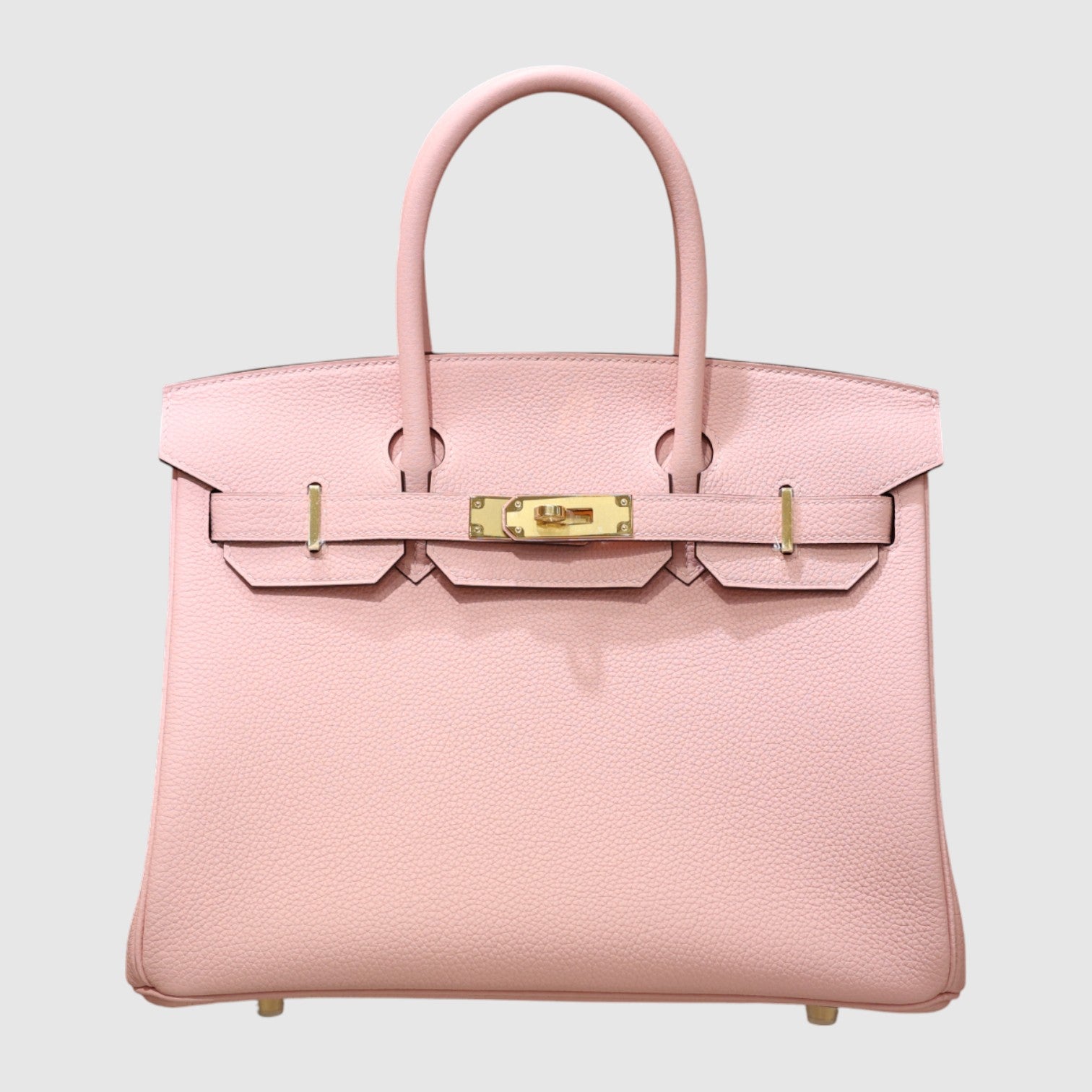 Birkin 30 togo rose sakura GHW
