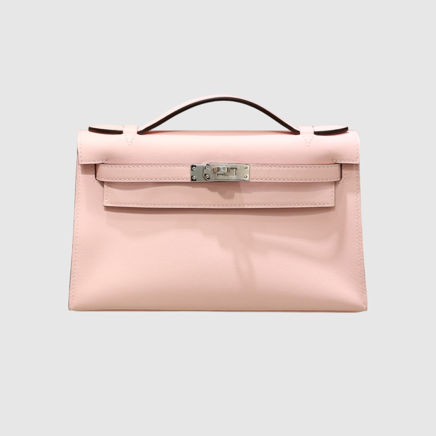 Kelly pochette swift rose sakura GHW