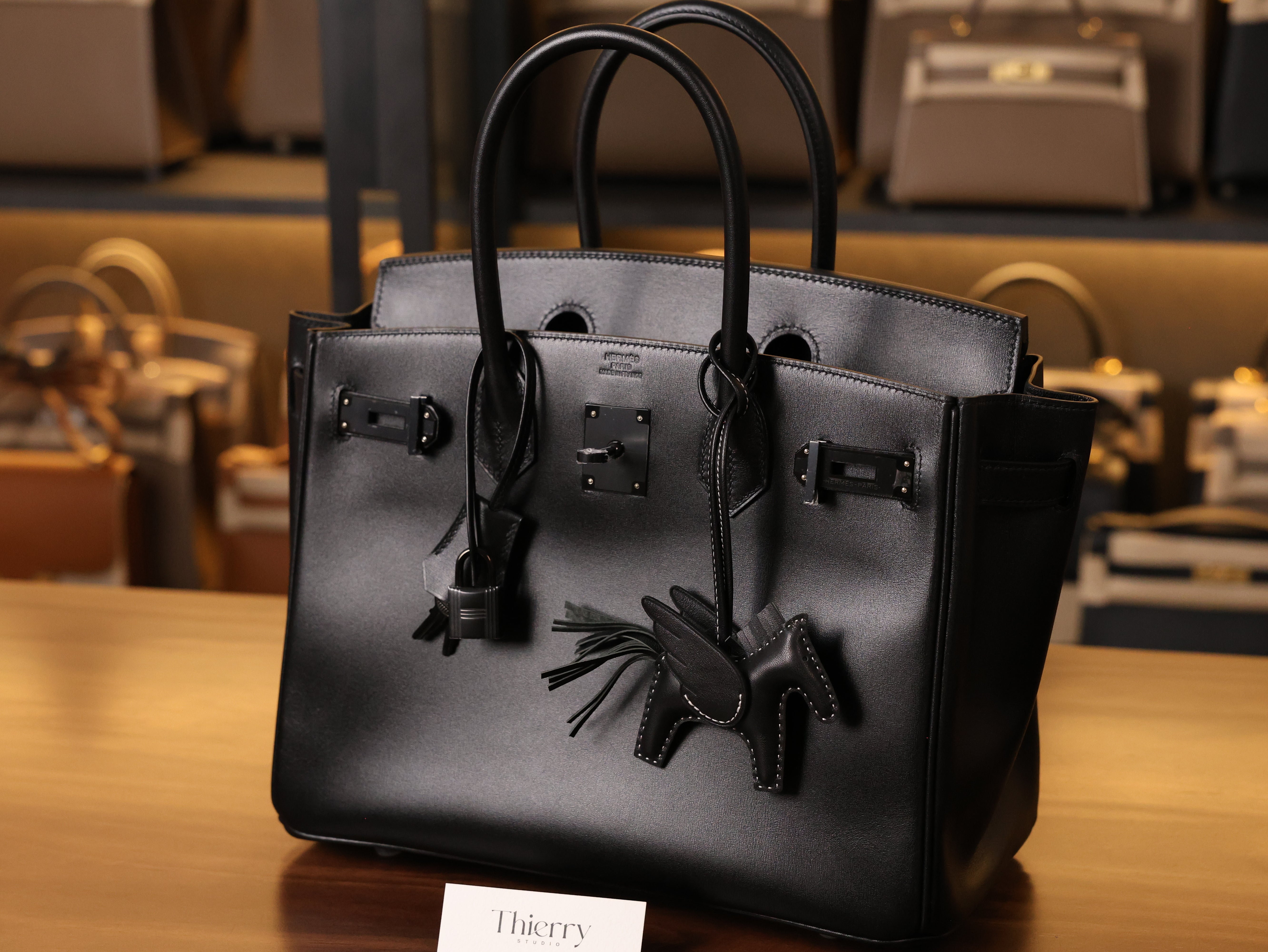 Birkin 30 box SO BLACK