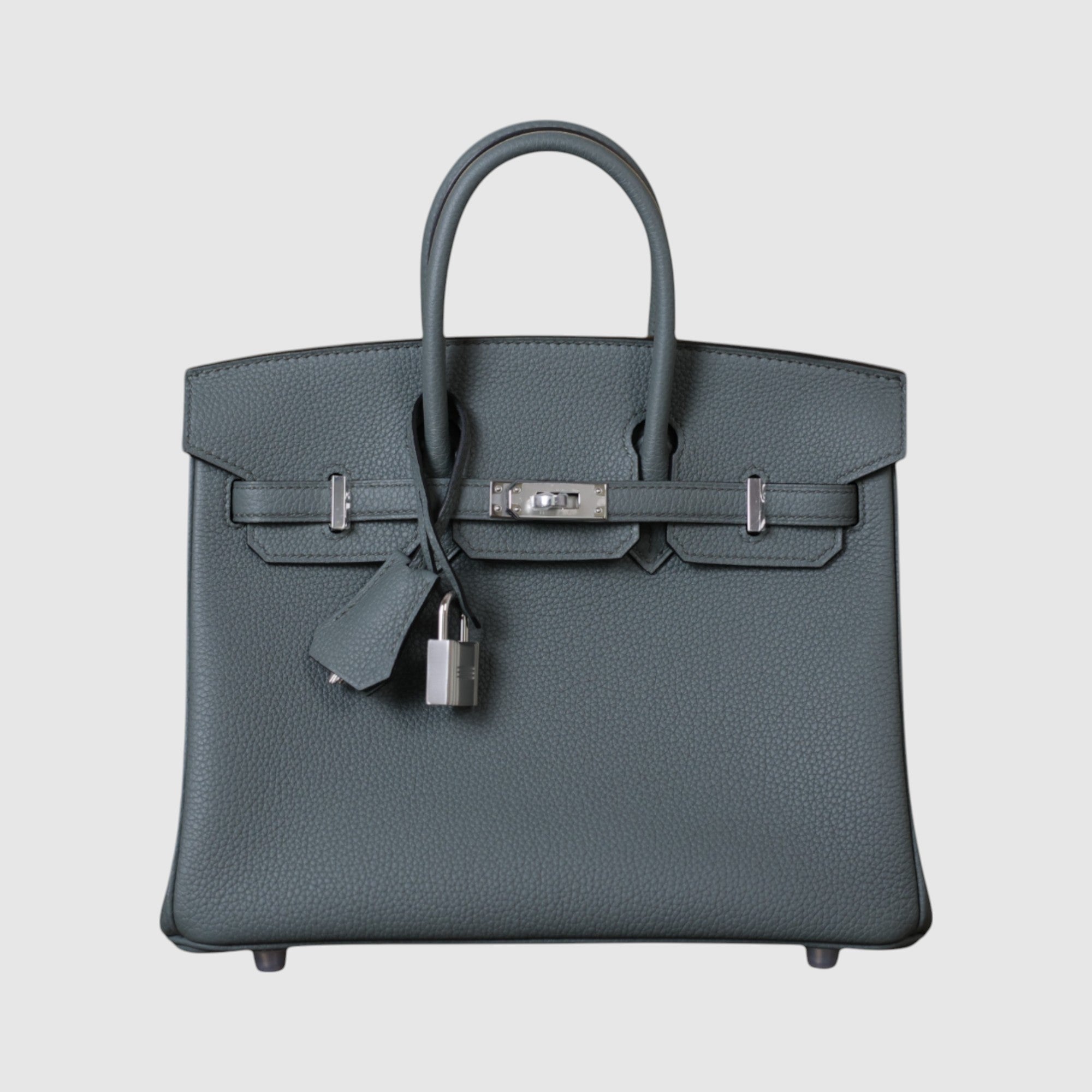 Birkin 25 togo vert amande PHW