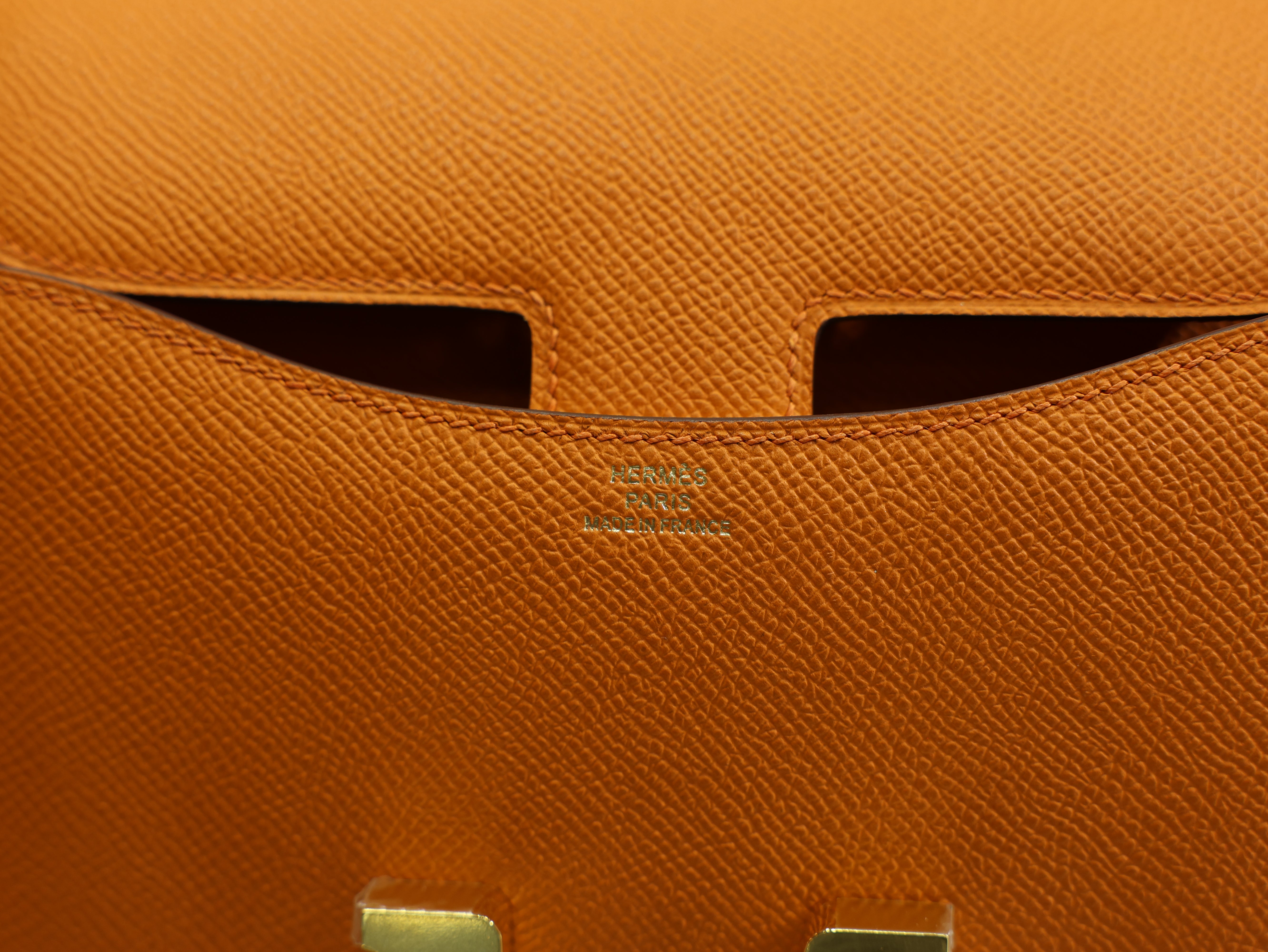 Constance 18 epsom orange GHW