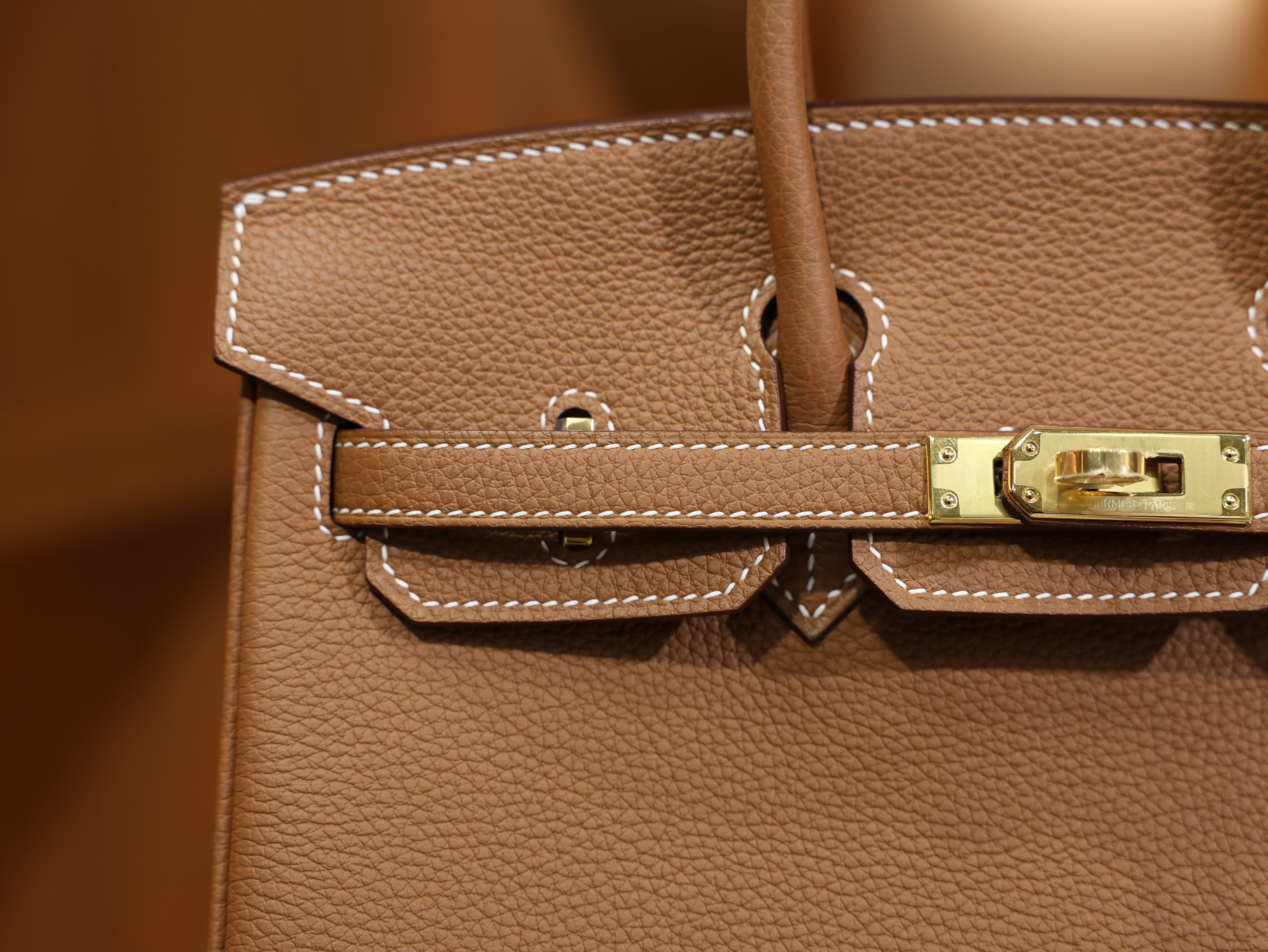 Birkin 25 togo gold GHW