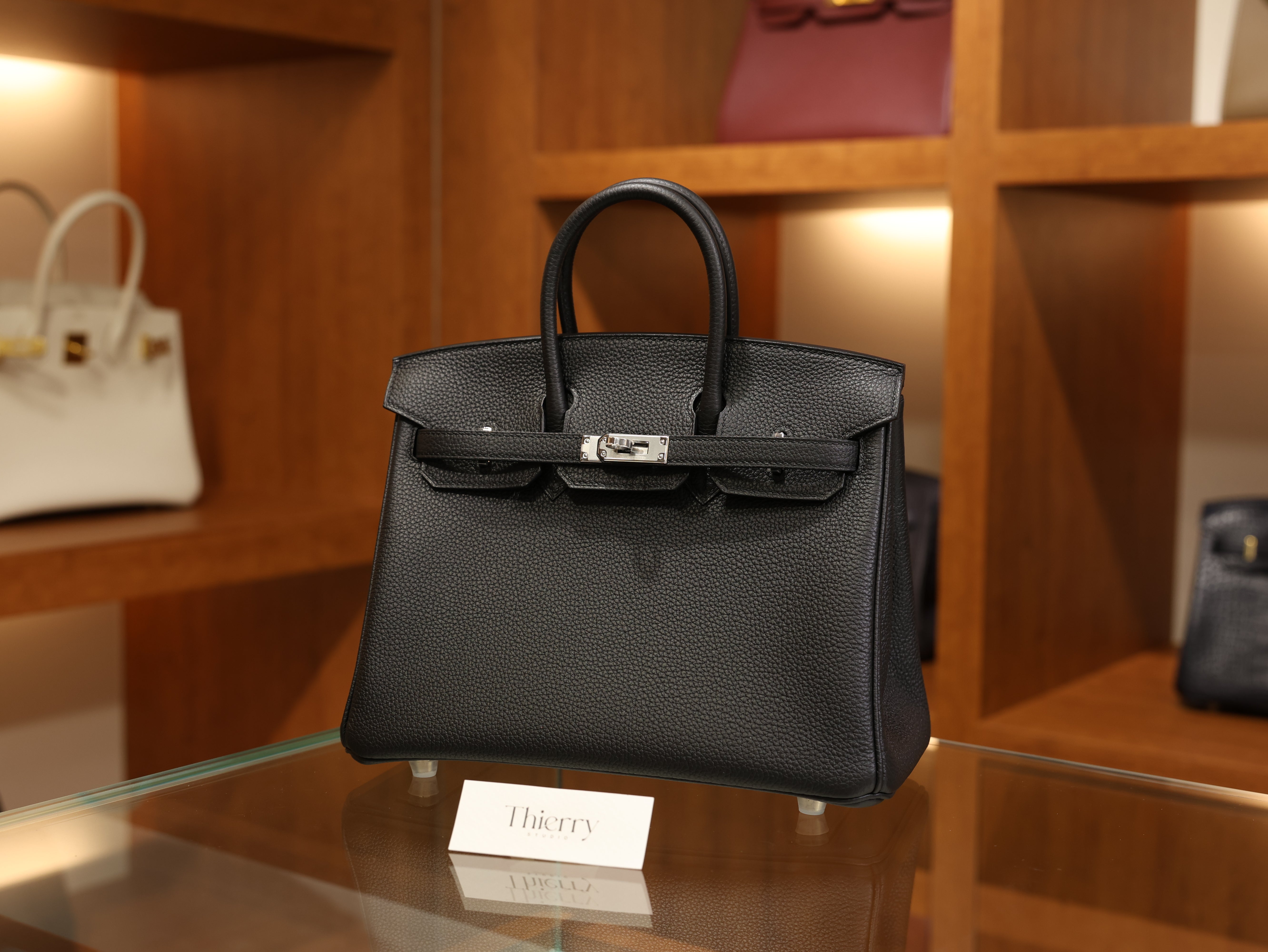 Birkin 25 togo black PHW