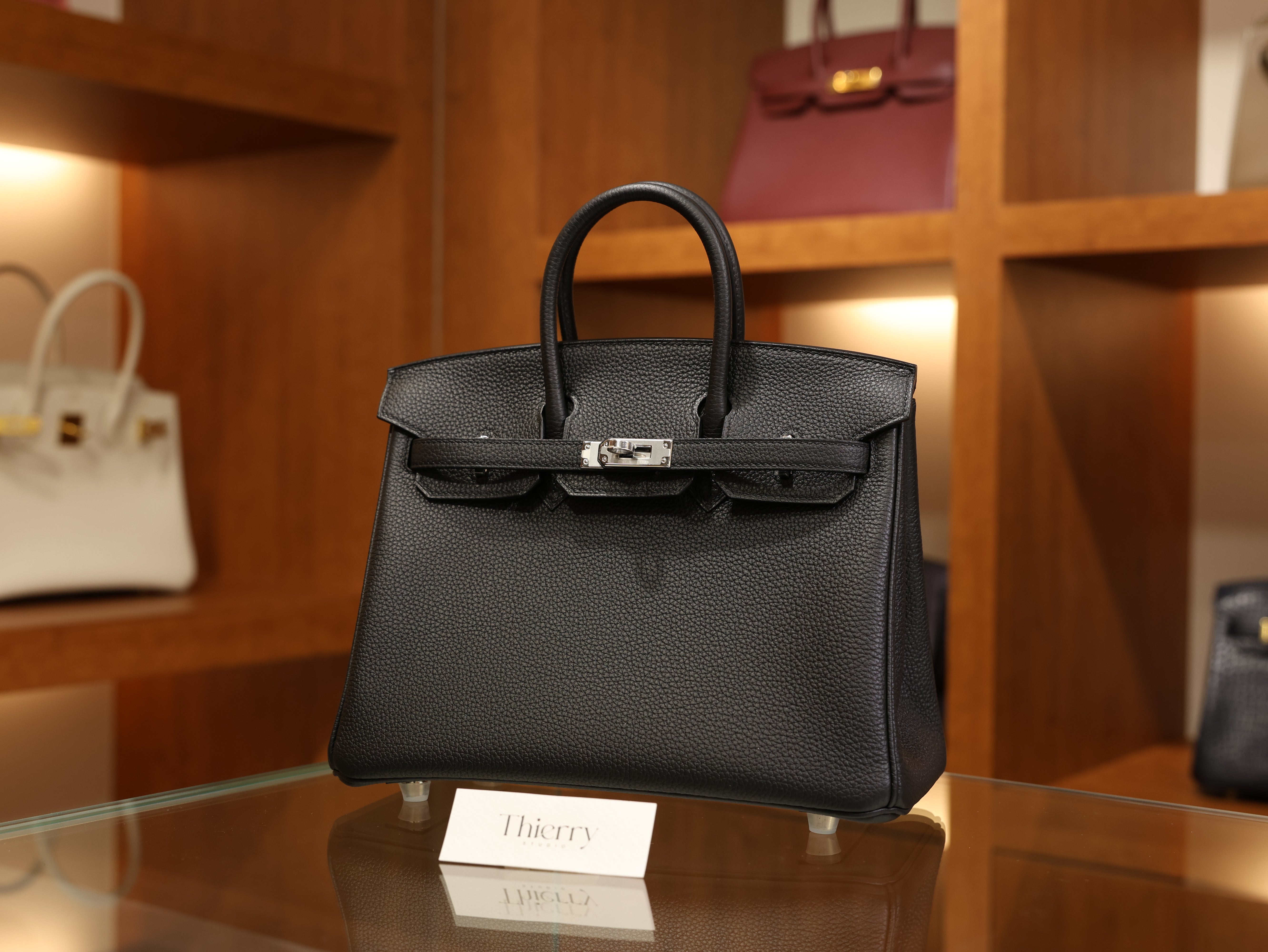 Birkin 25 togo black PHW