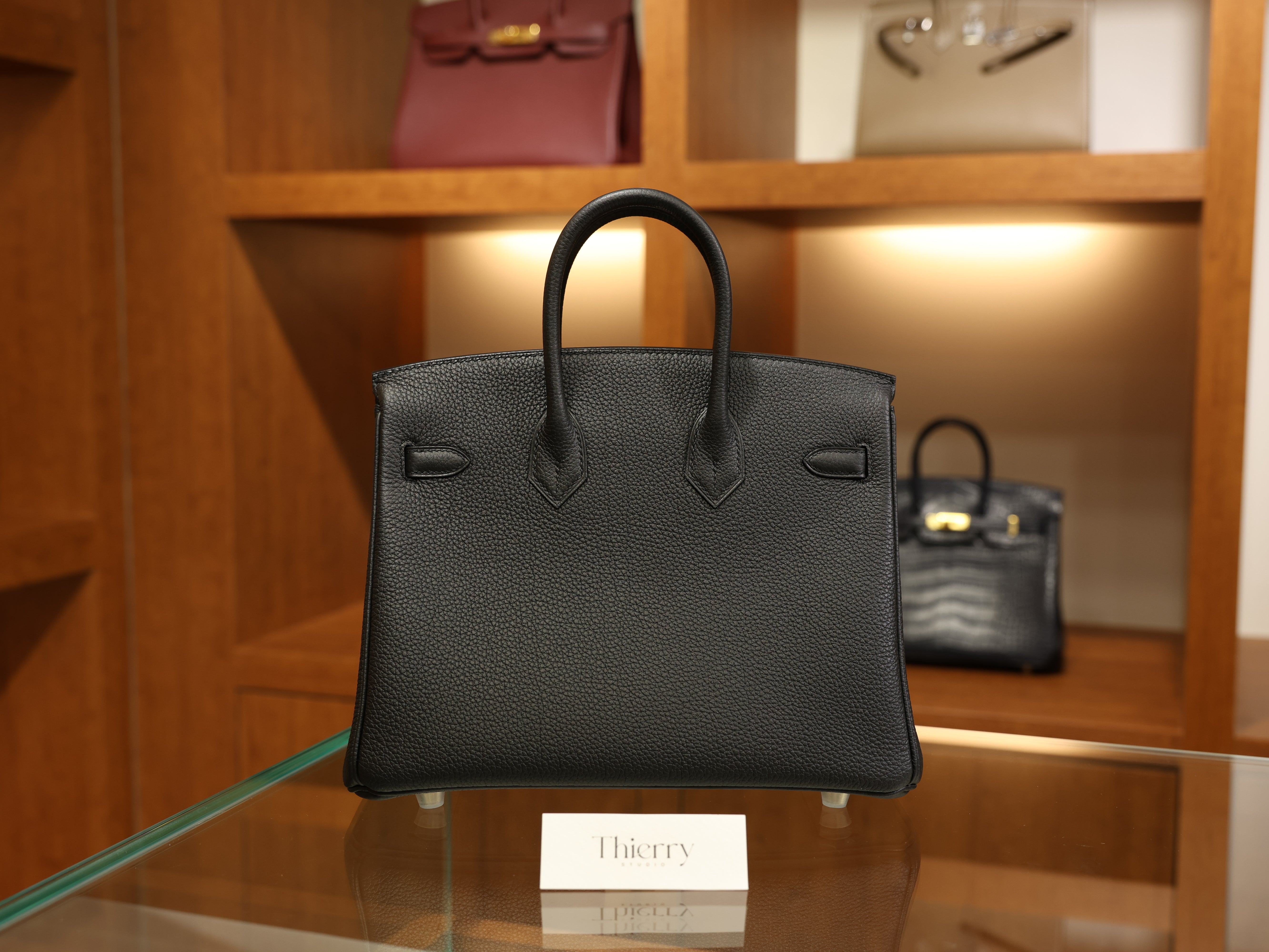 Birkin 25 togo black PHW