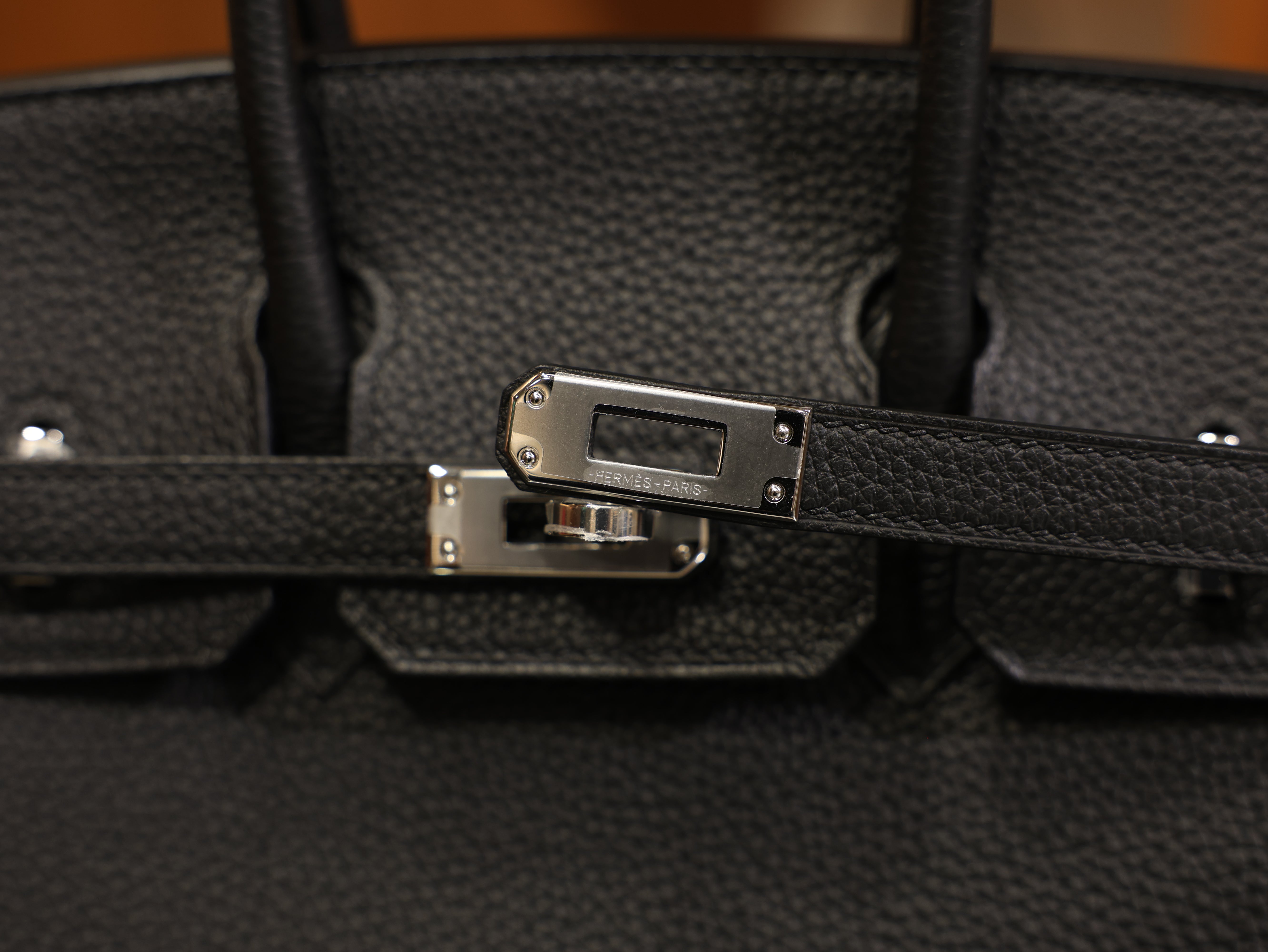 Birkin 25 togo black PHW