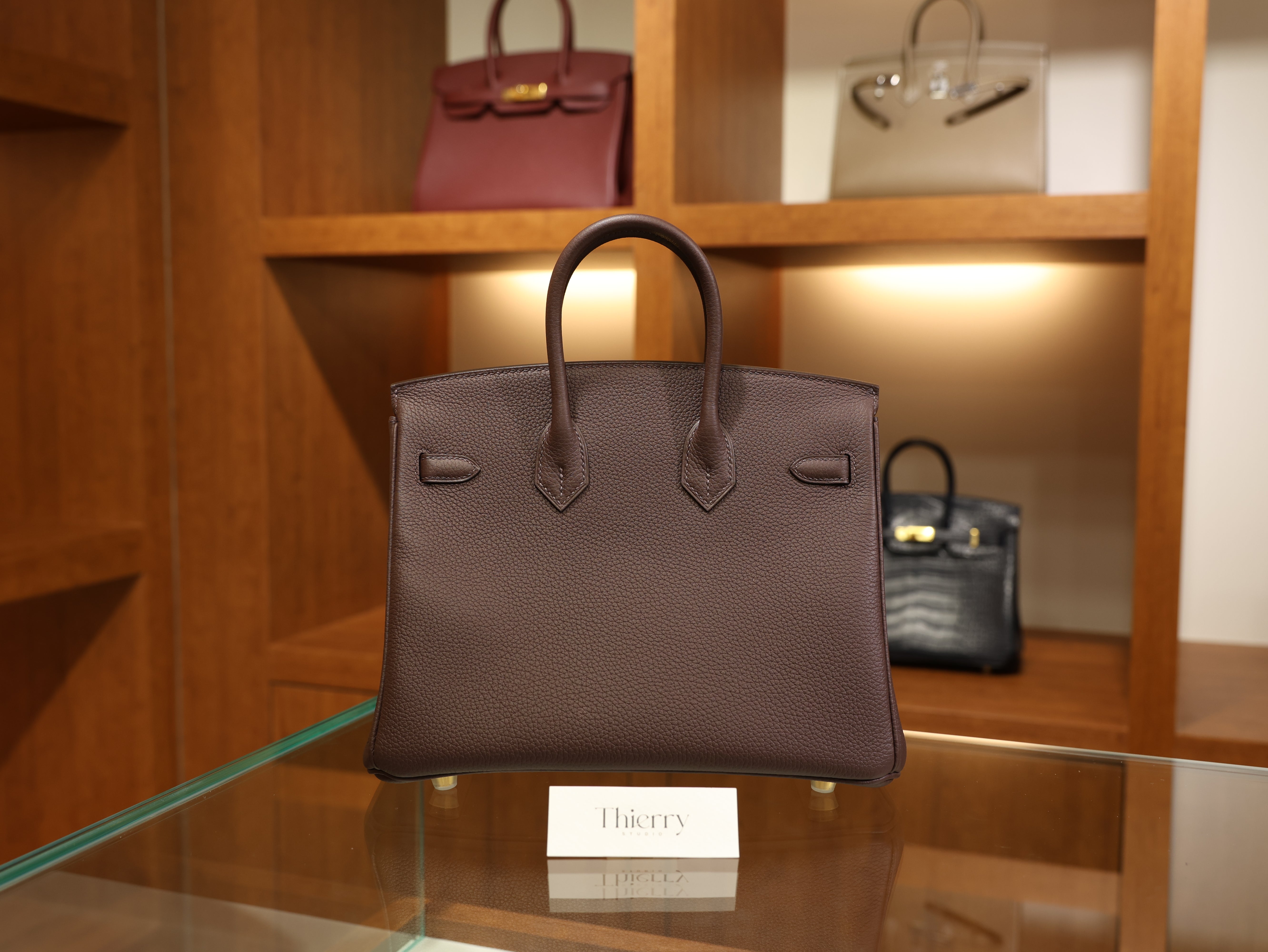 Birkin 25 togo rouge sellier GHW