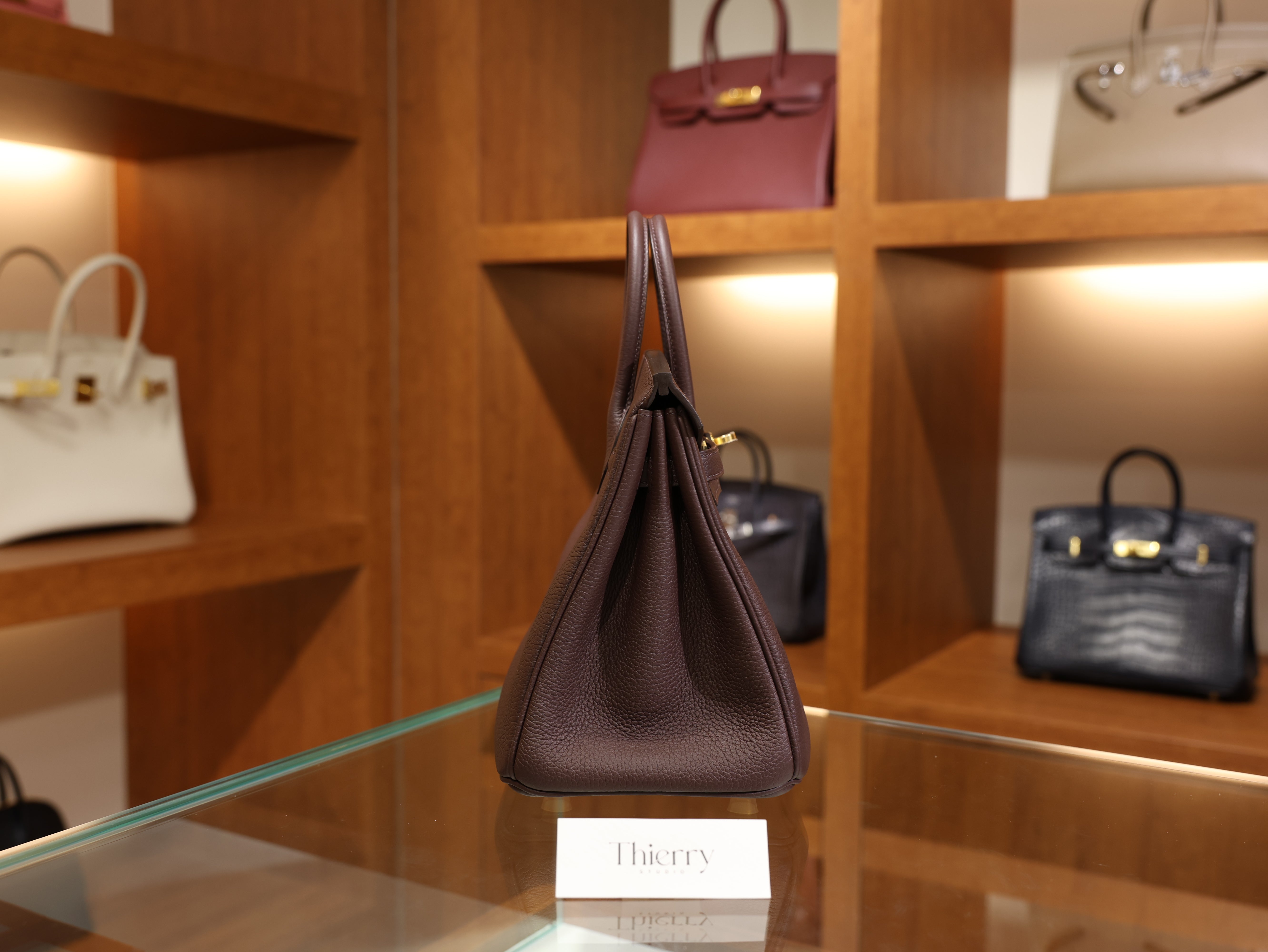 Birkin 25 togo rouge sellier GHW