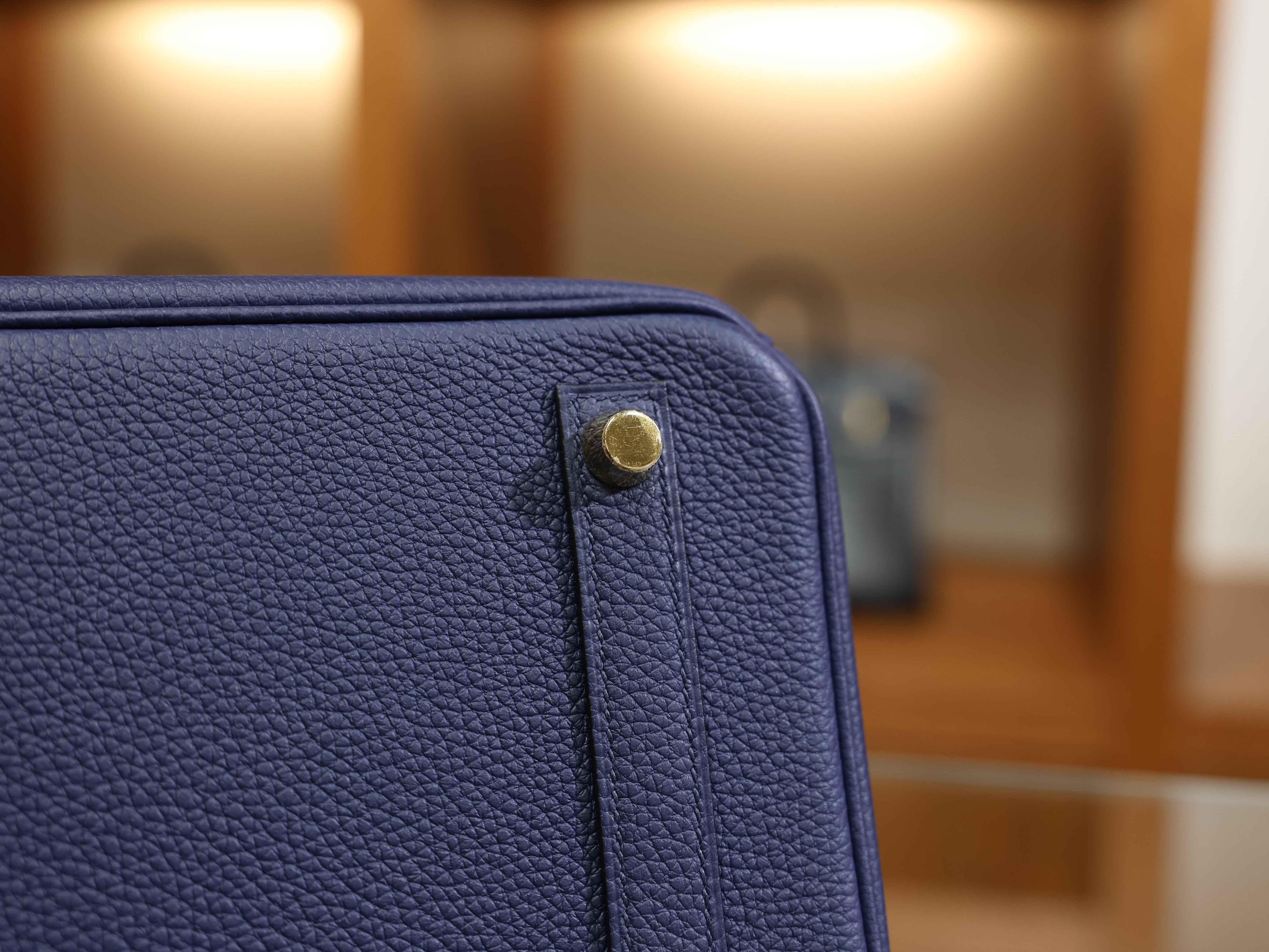 Birkin 25 togo blue saphir GHW