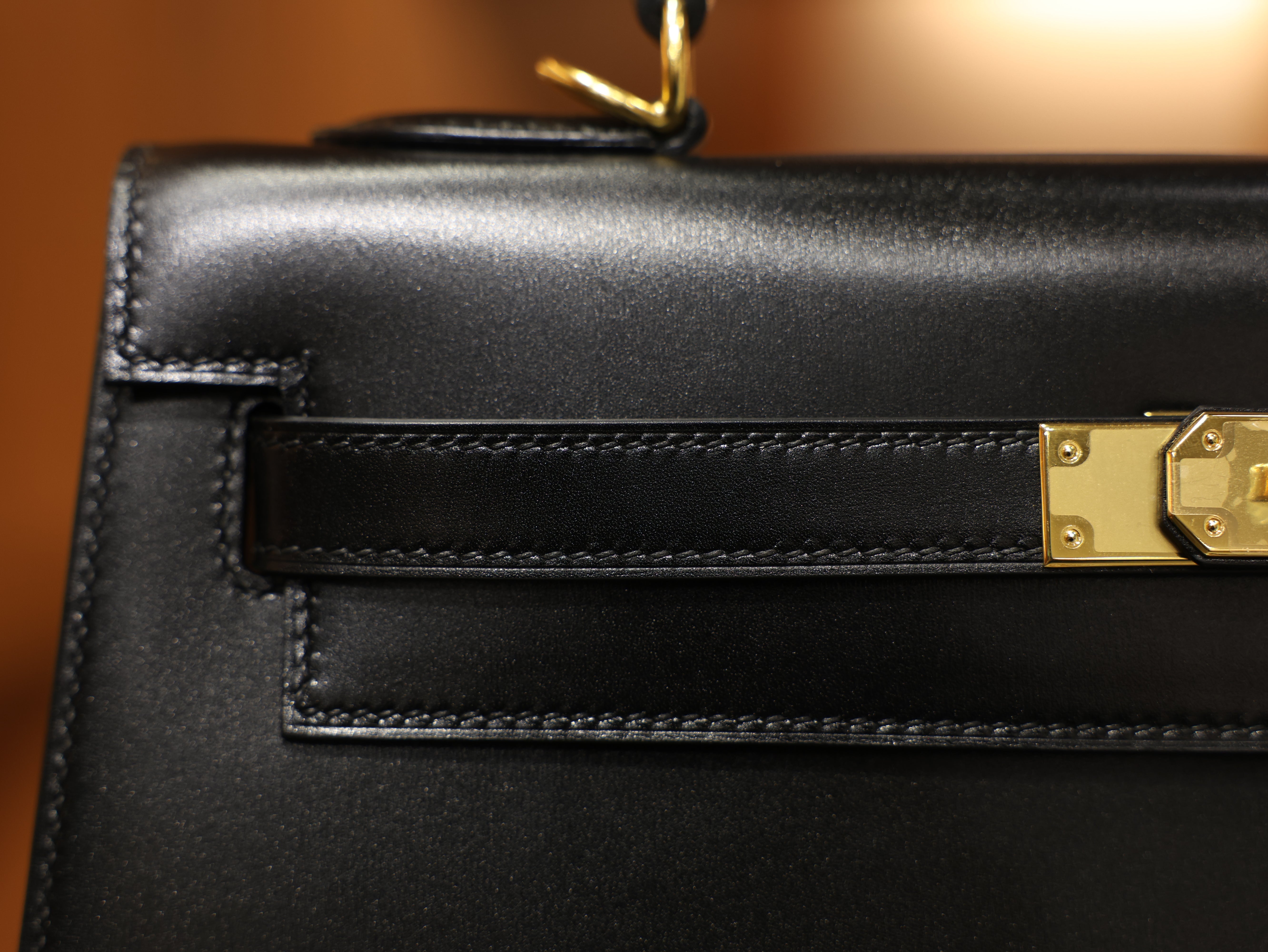 Kelly 32 box black GHW