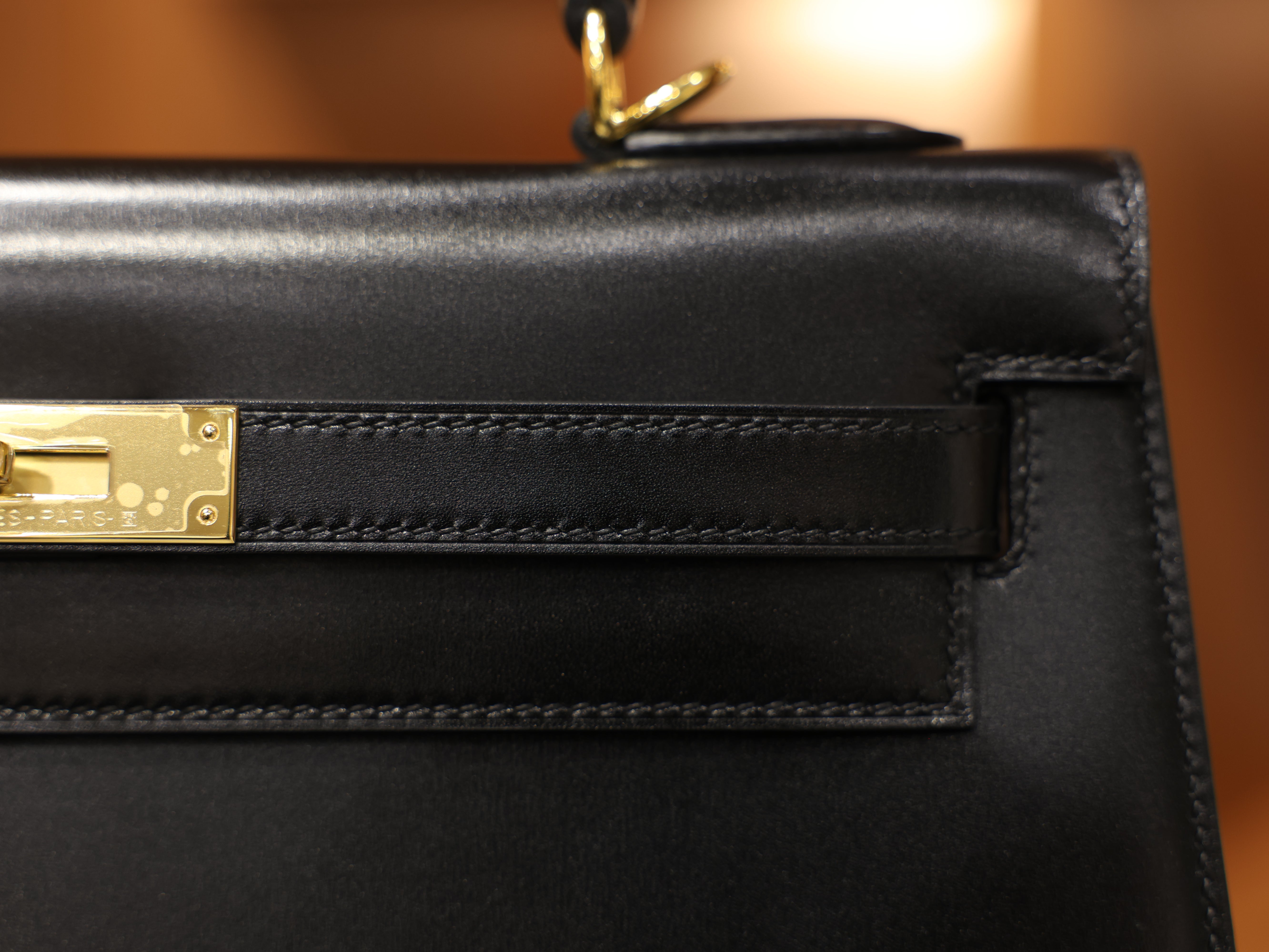 Kelly 32 box black GHW