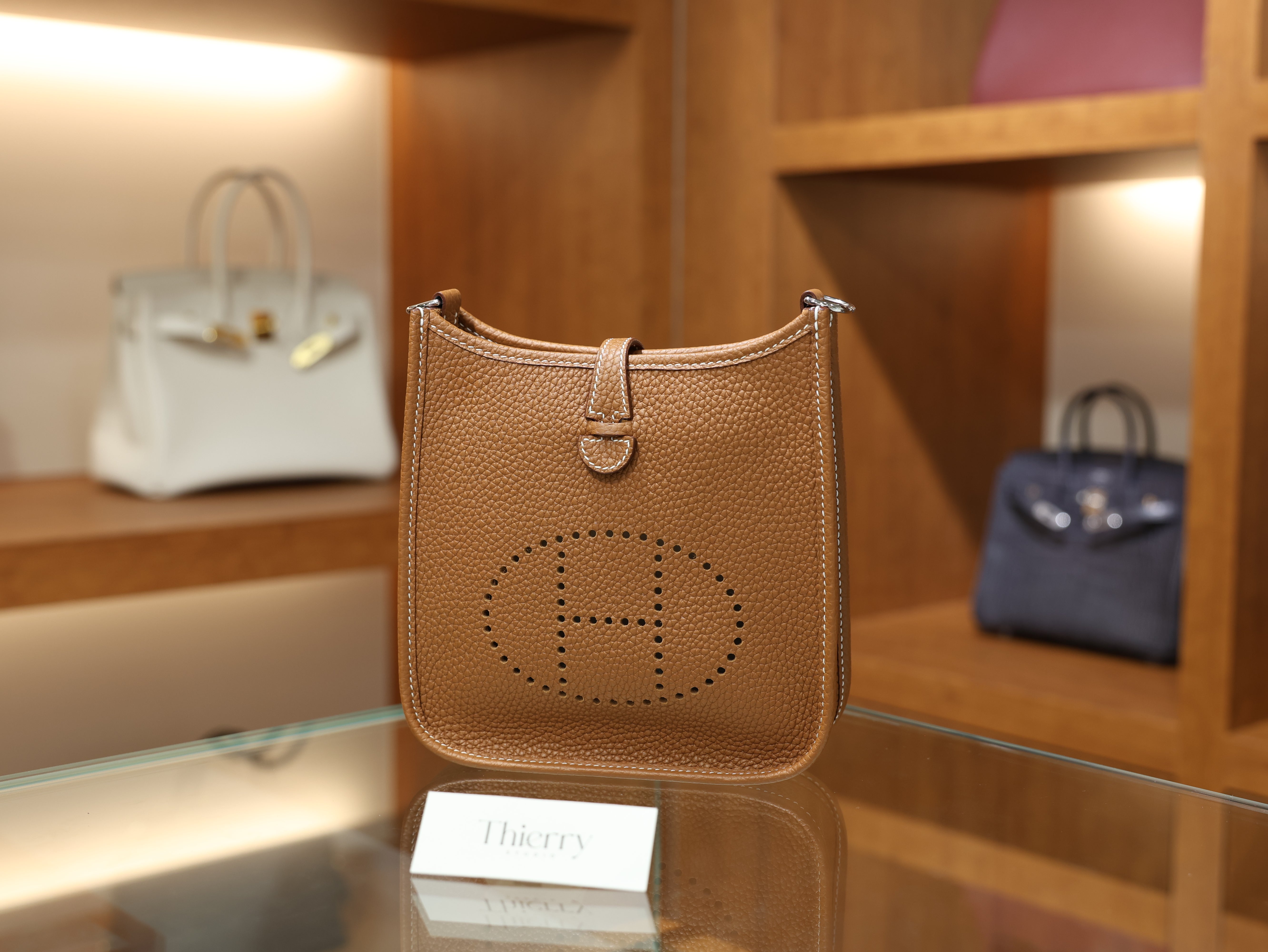 Evelyne mini clemence gold GHW