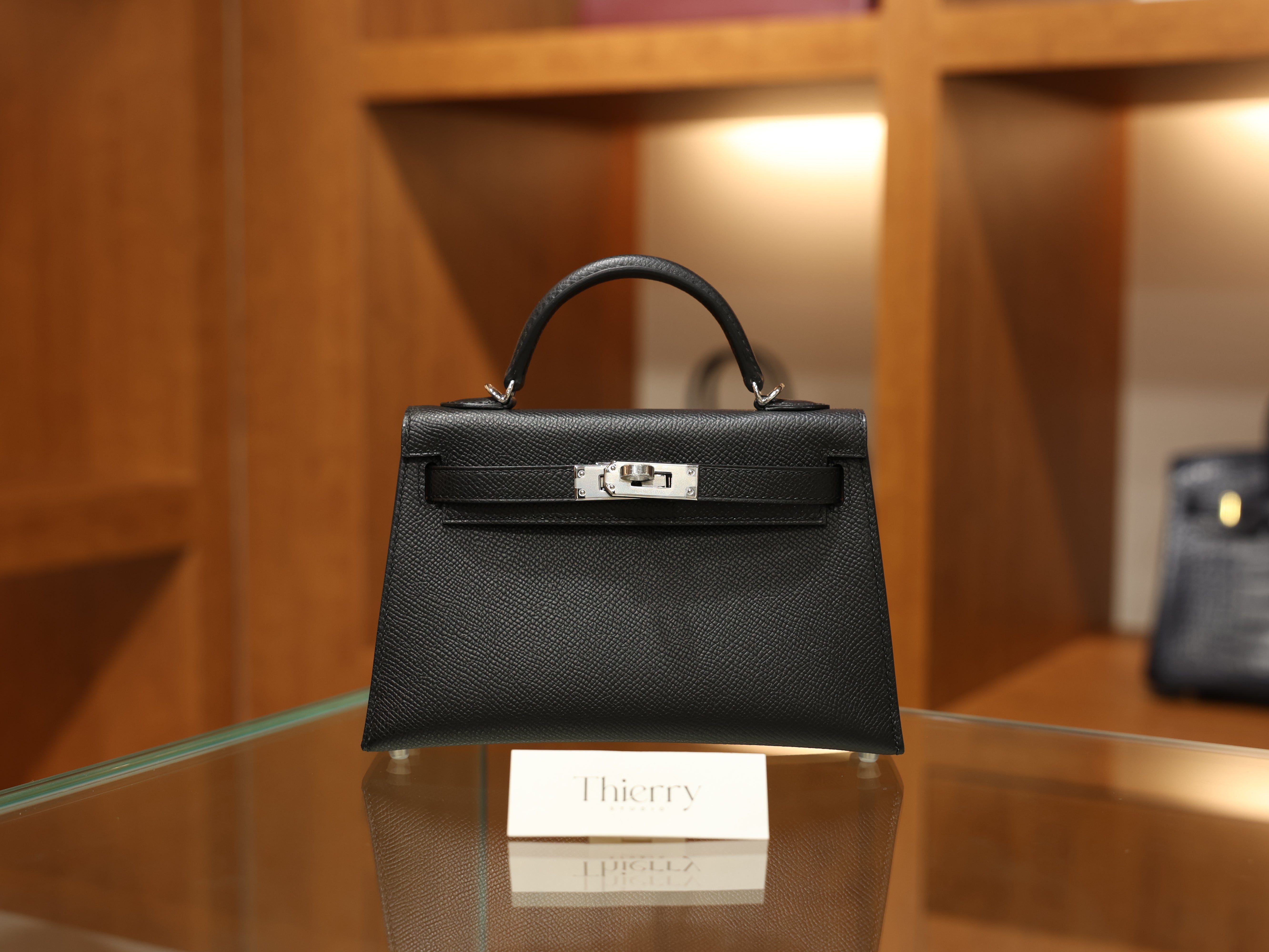 Kelly mini 2 epsom black PHW