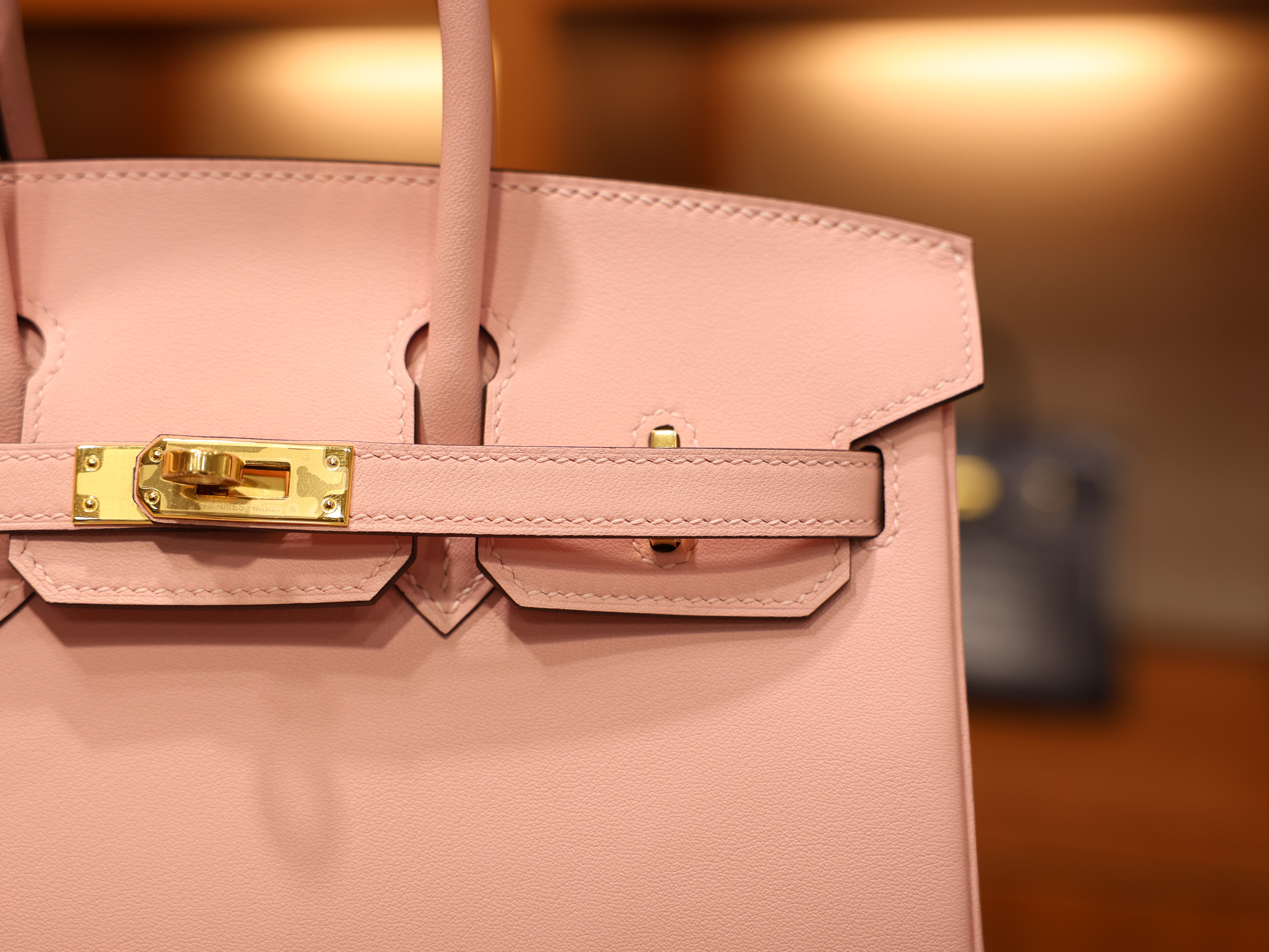 버킨 25 스위프트 로즈사쿠라 금장