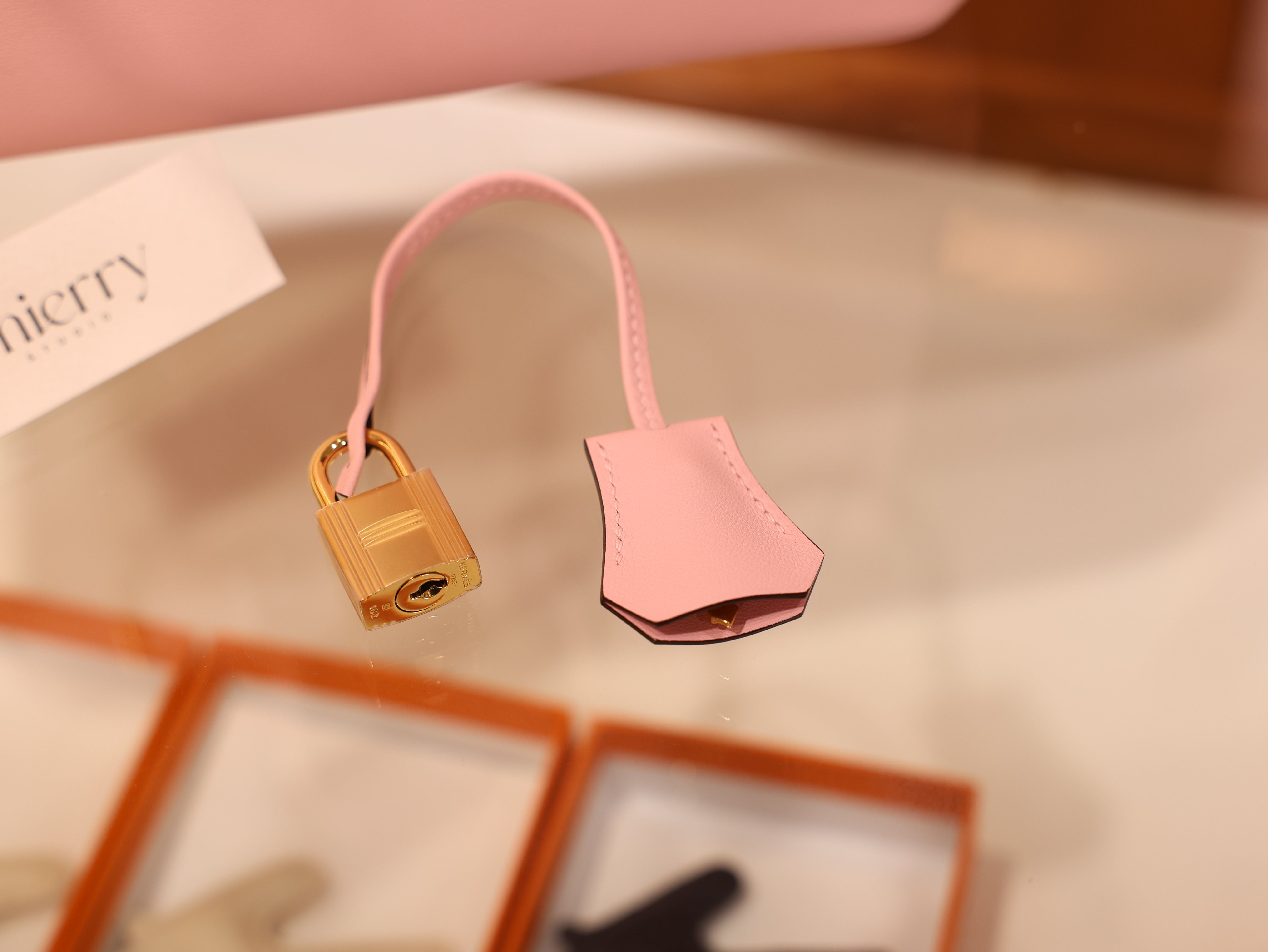 버킨 25 스위프트 로즈사쿠라 금장