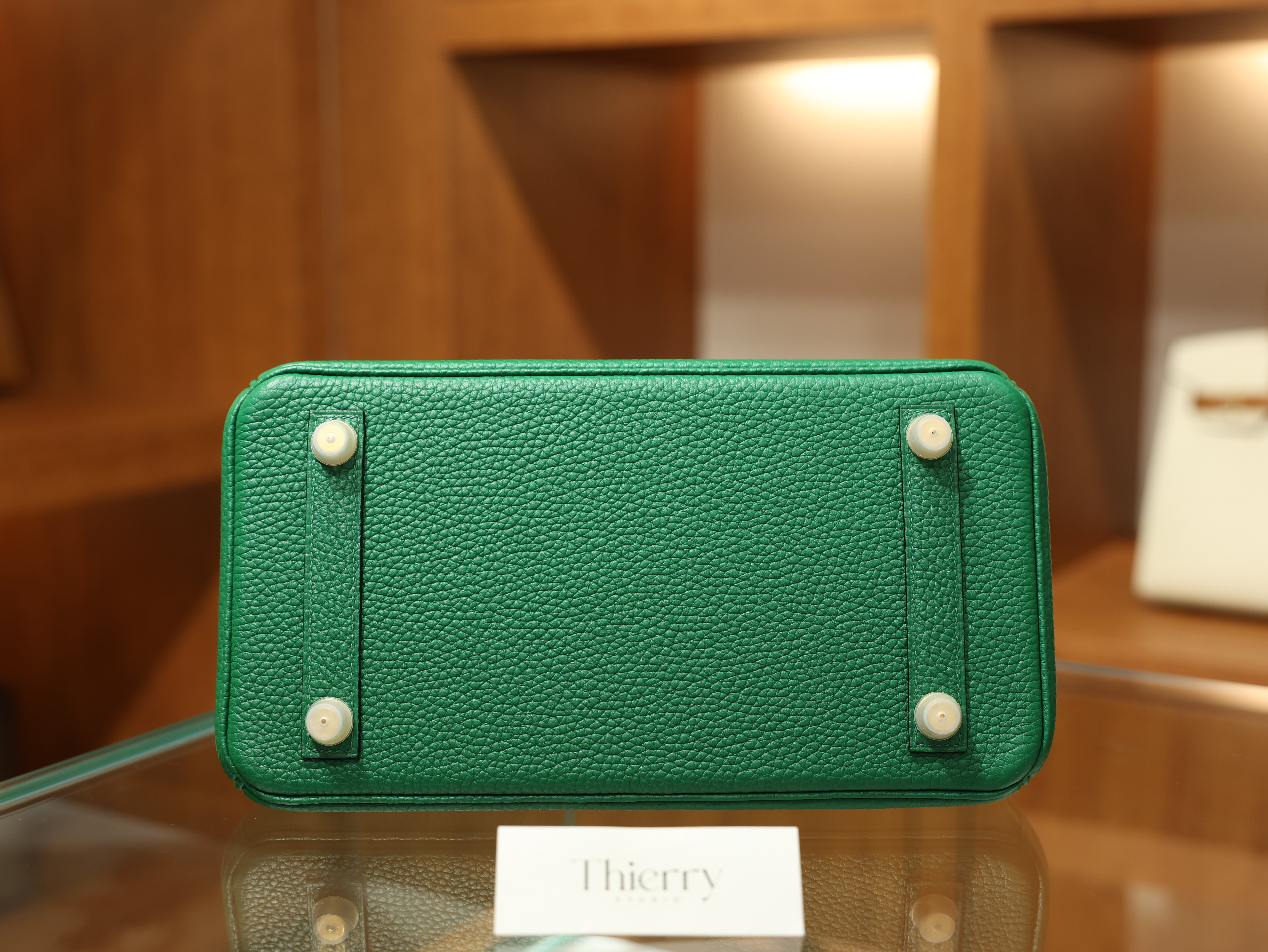 Birkin 25 clemence vert vertigo GHW