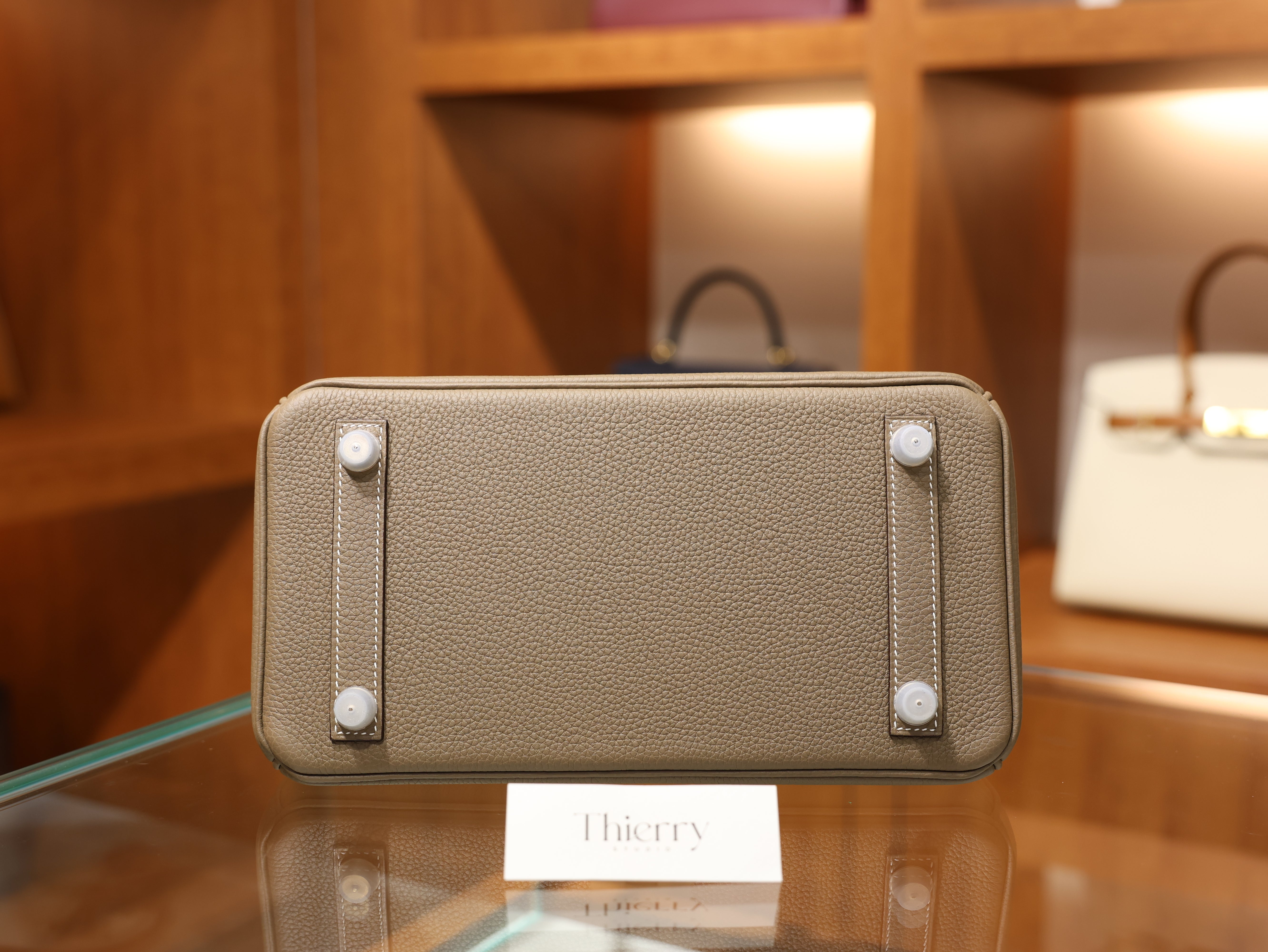 Birkin 25 togo etoupe PHW