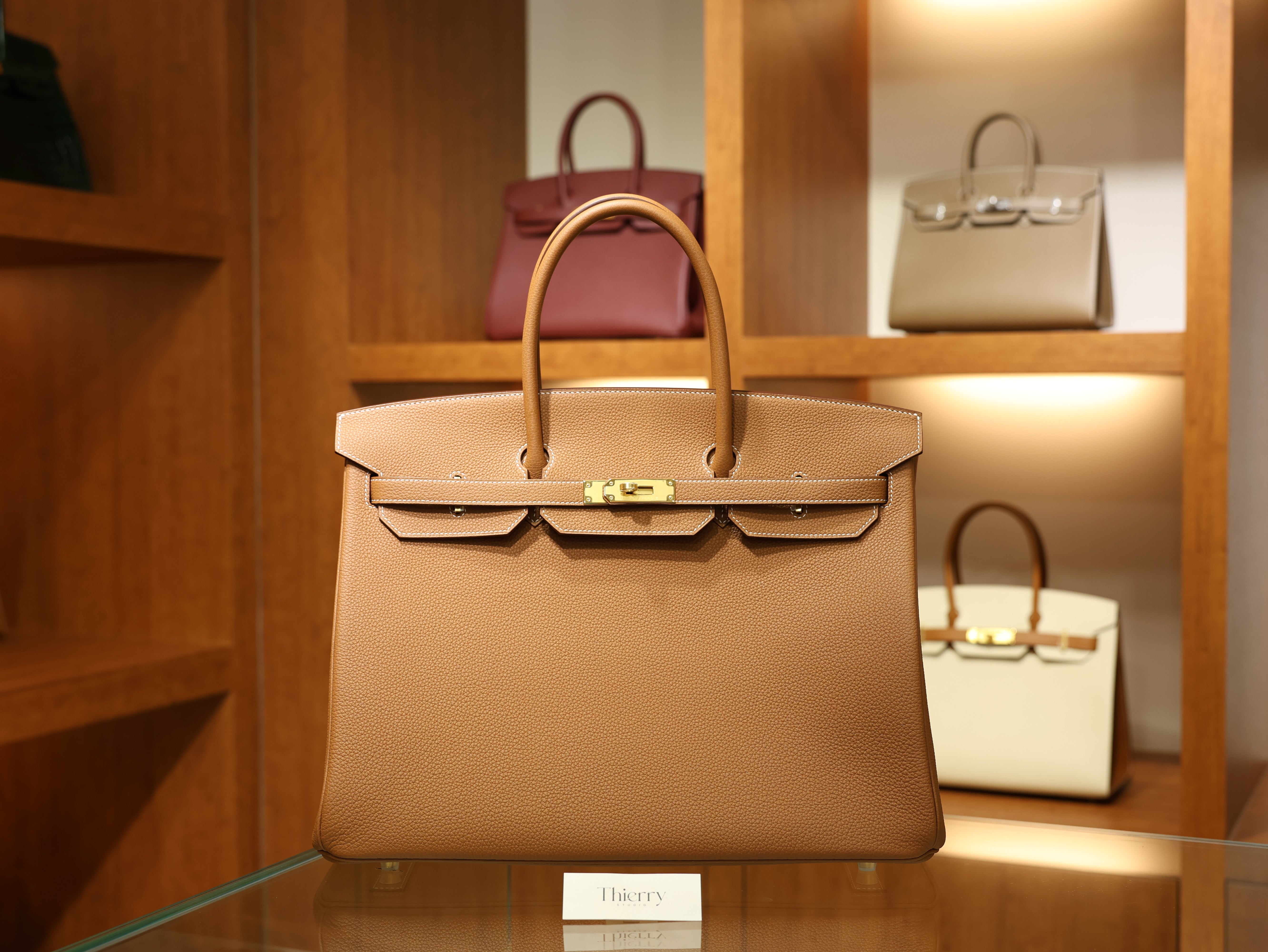 Birkin 40 togo gold GHW