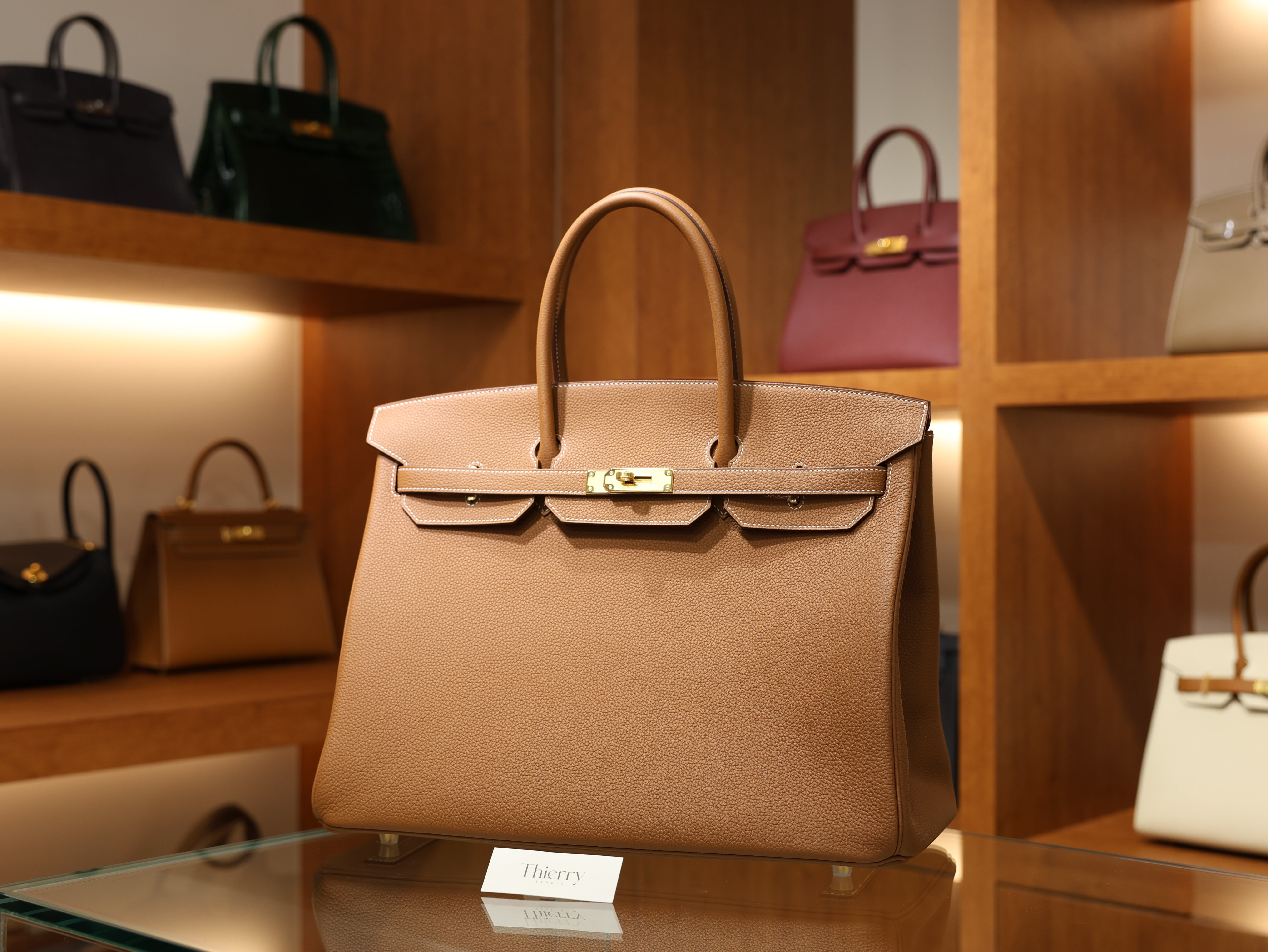 Birkin 40 togo gold GHW