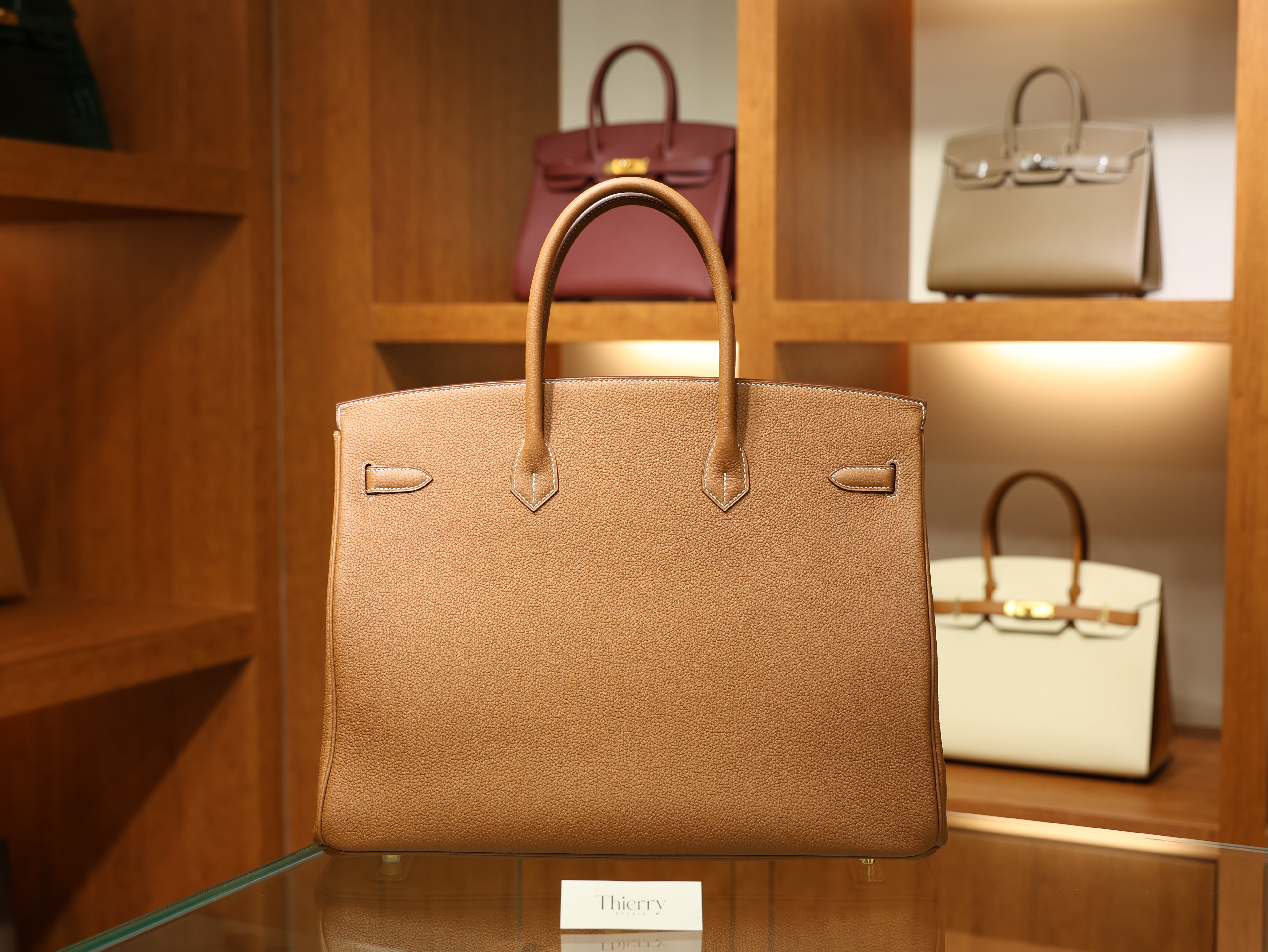 Birkin 40 togo gold GHW