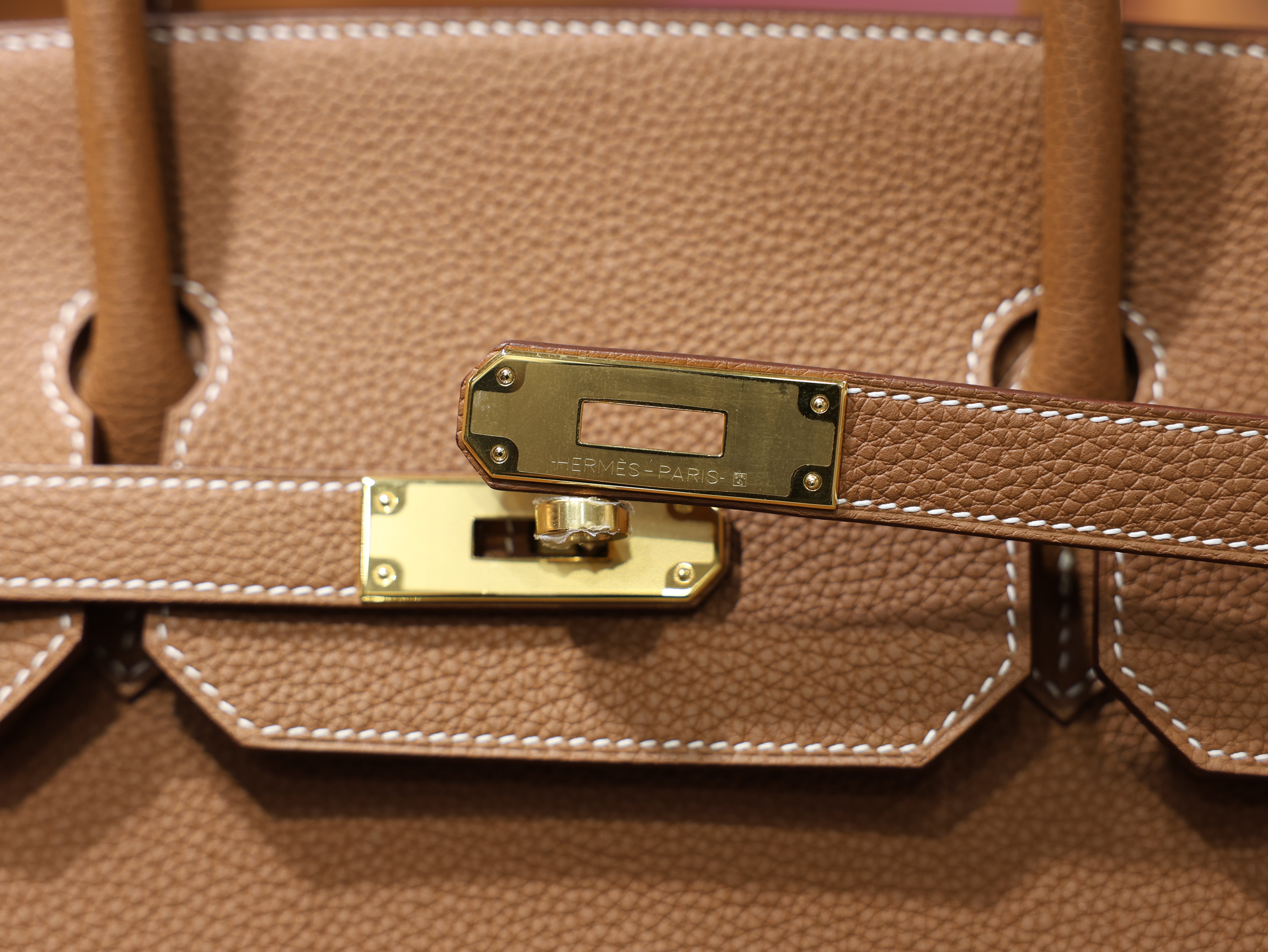 Birkin 40 togo gold GHW