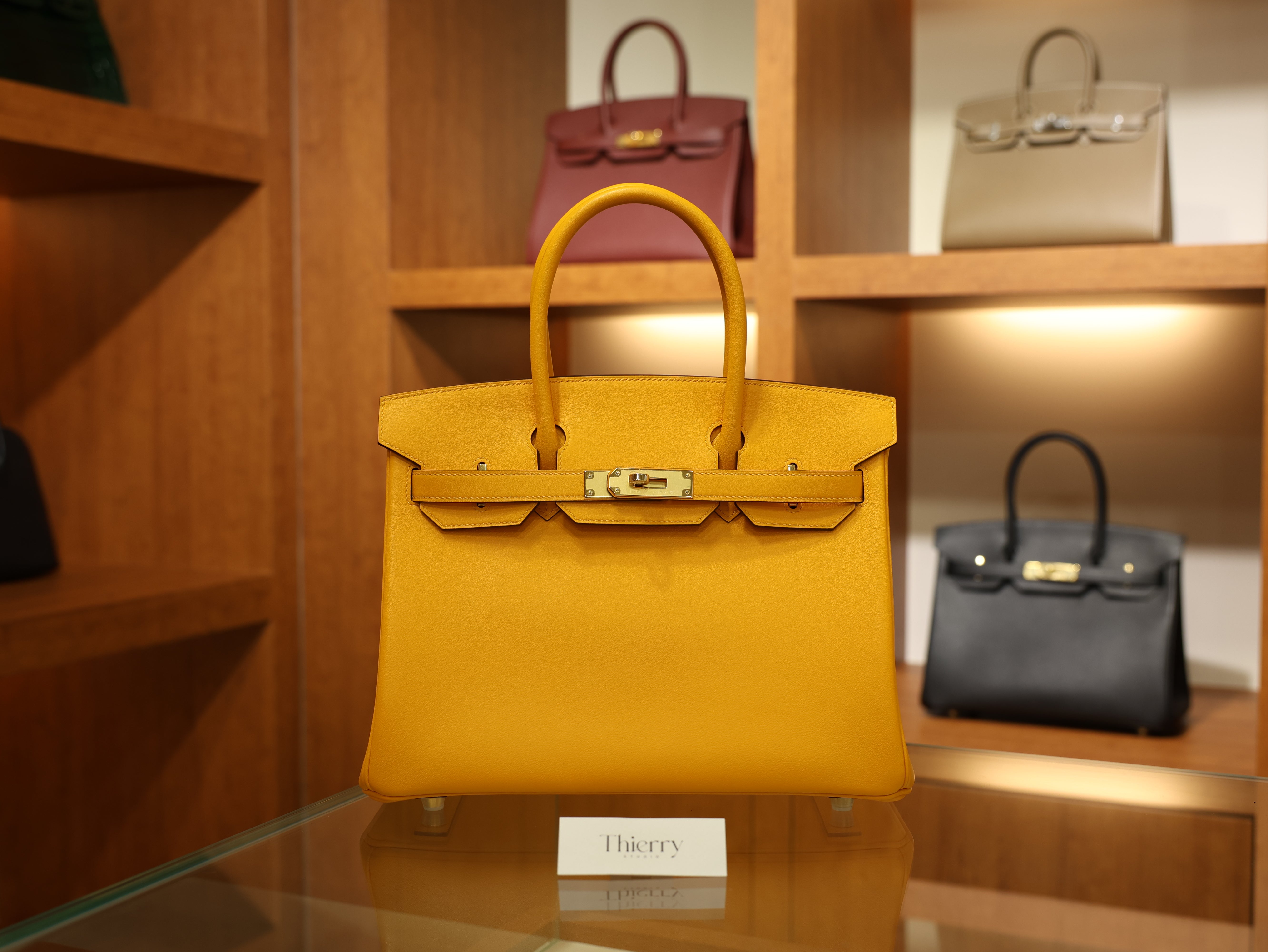 Birkin 30 swift jaun dor GHW