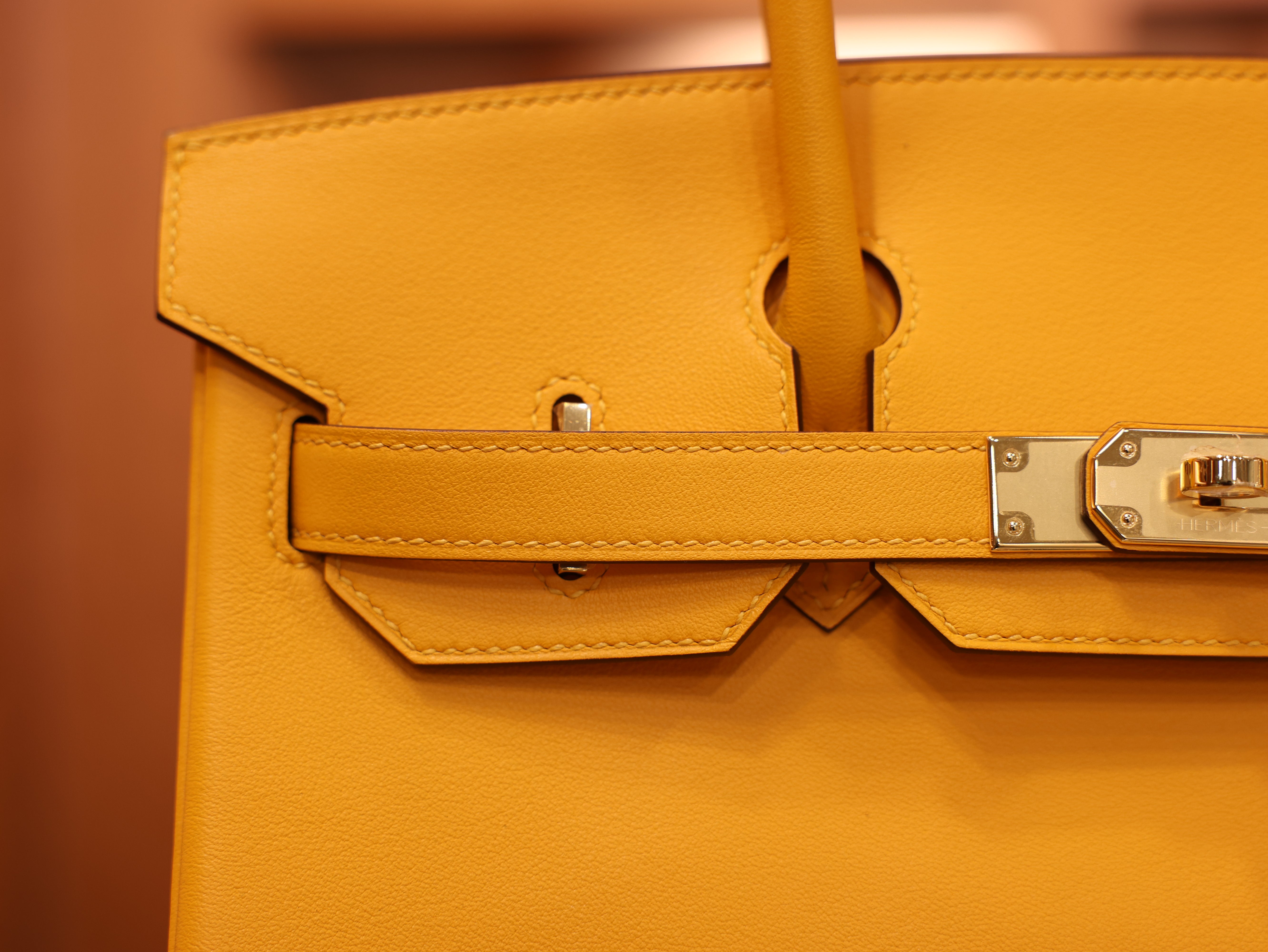 Birkin 30 swift jaun dor GHW