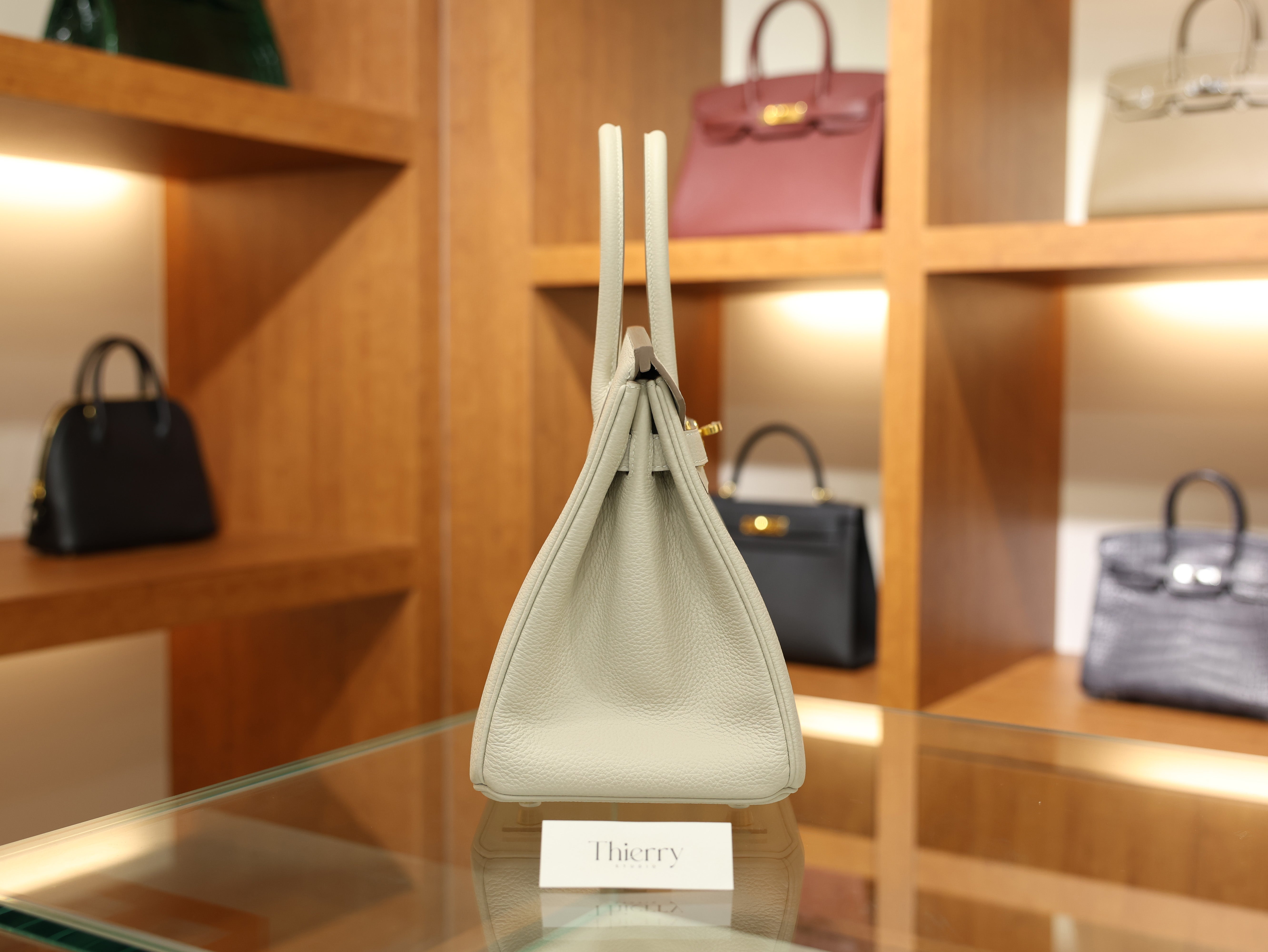 Birkin 30 togo craie GHW