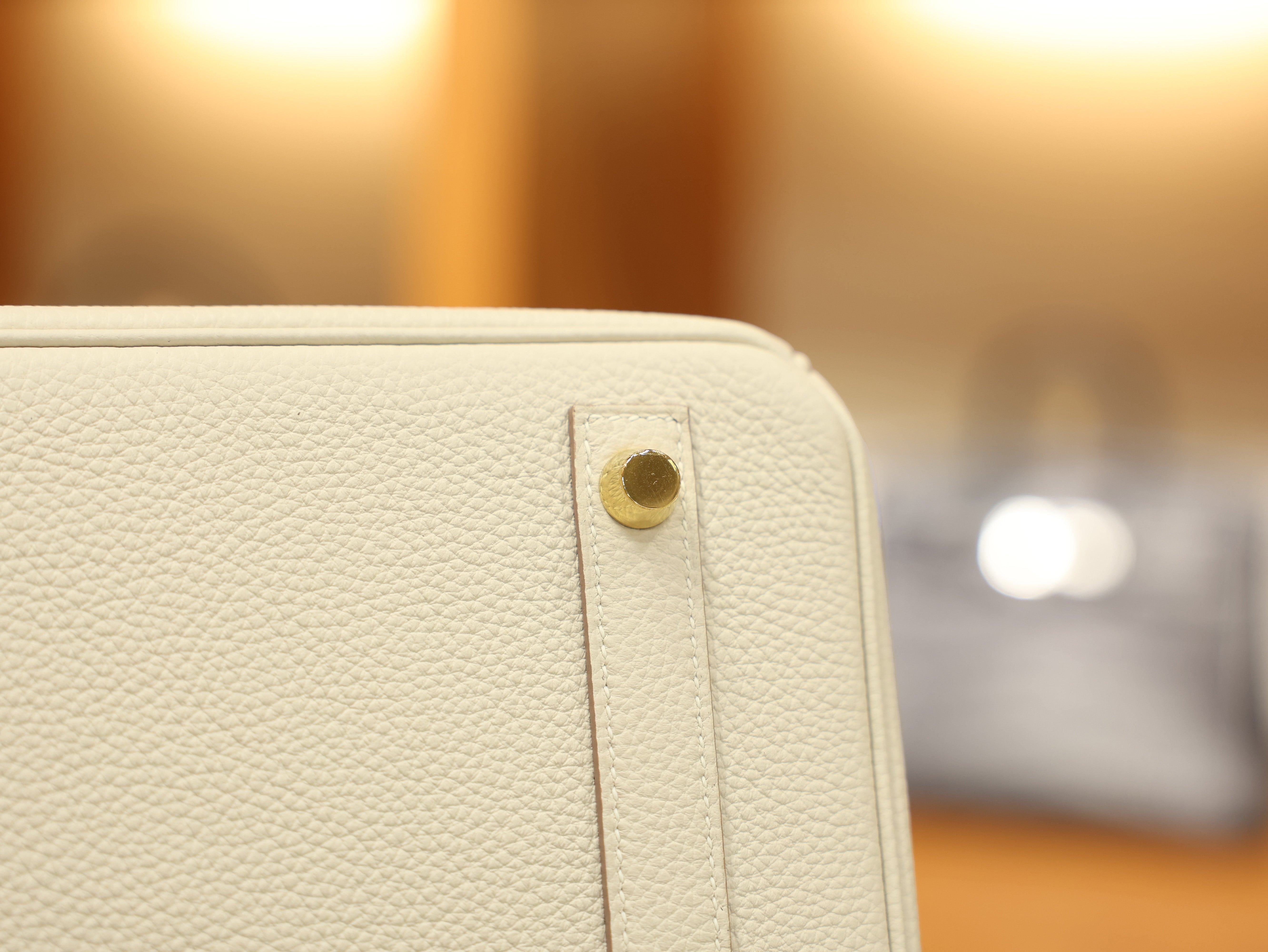 Birkin 30 togo craie GHW
