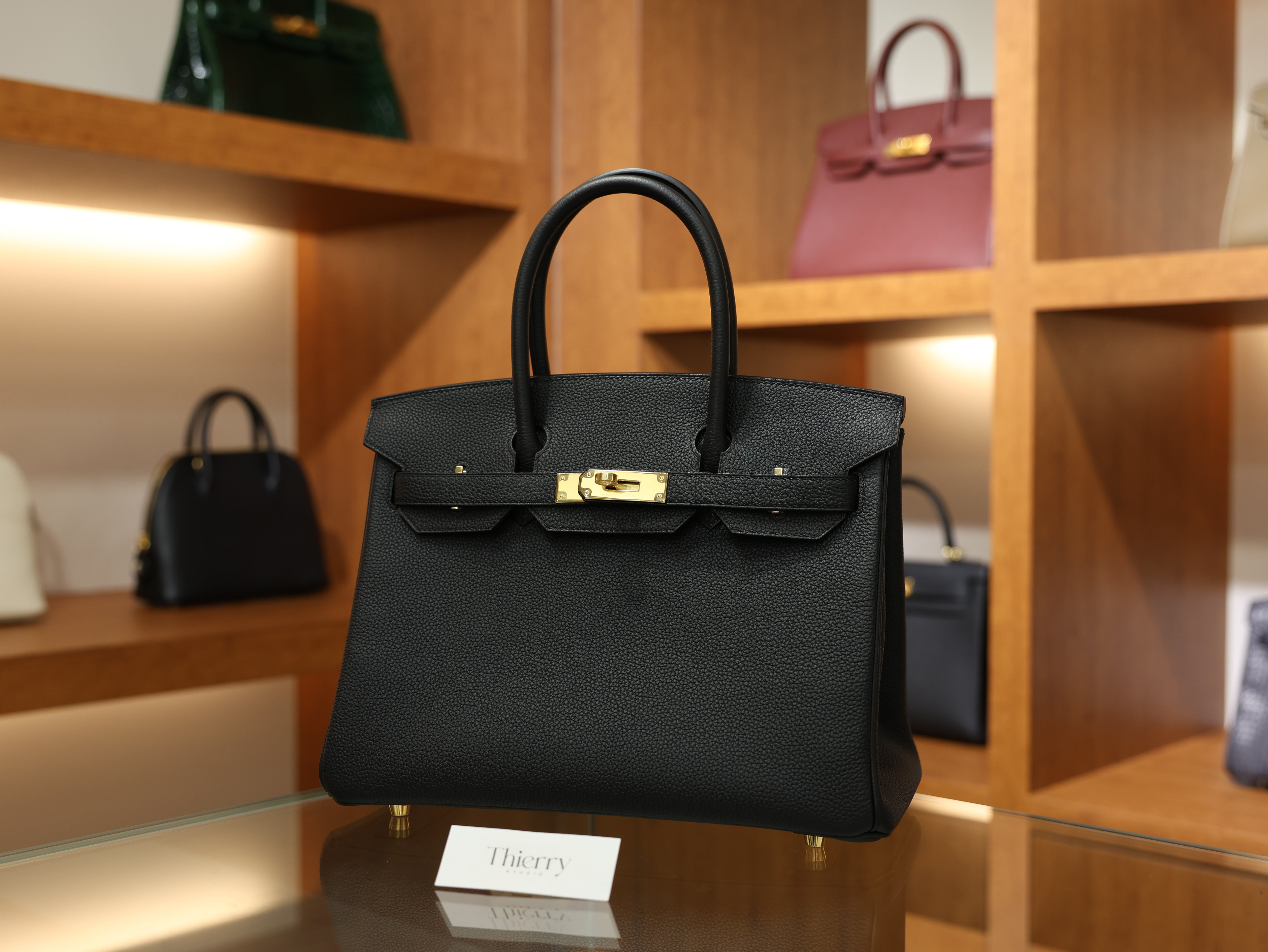 Birkin 30 togo black GHW