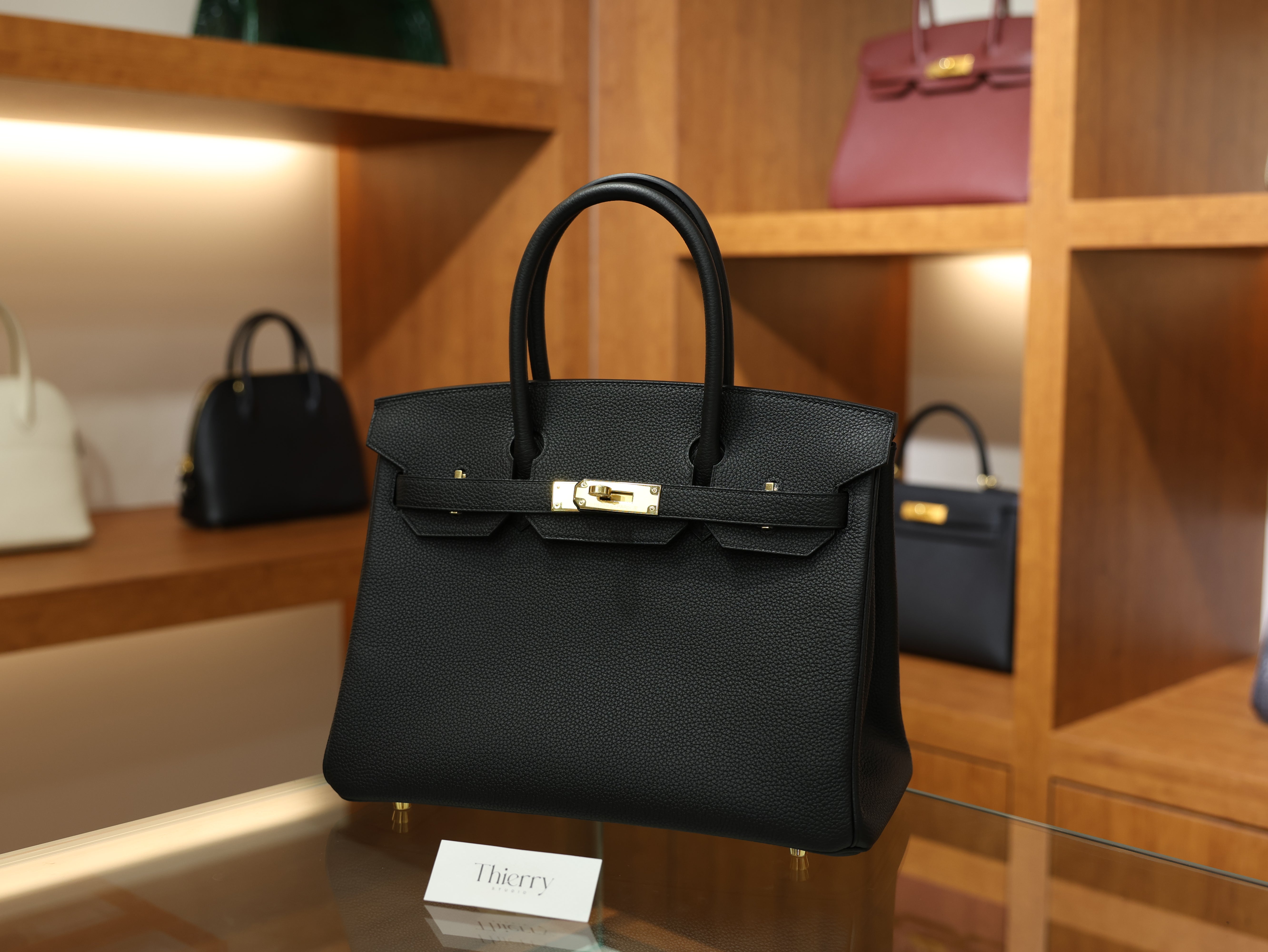 Birkin 30 togo black GHW