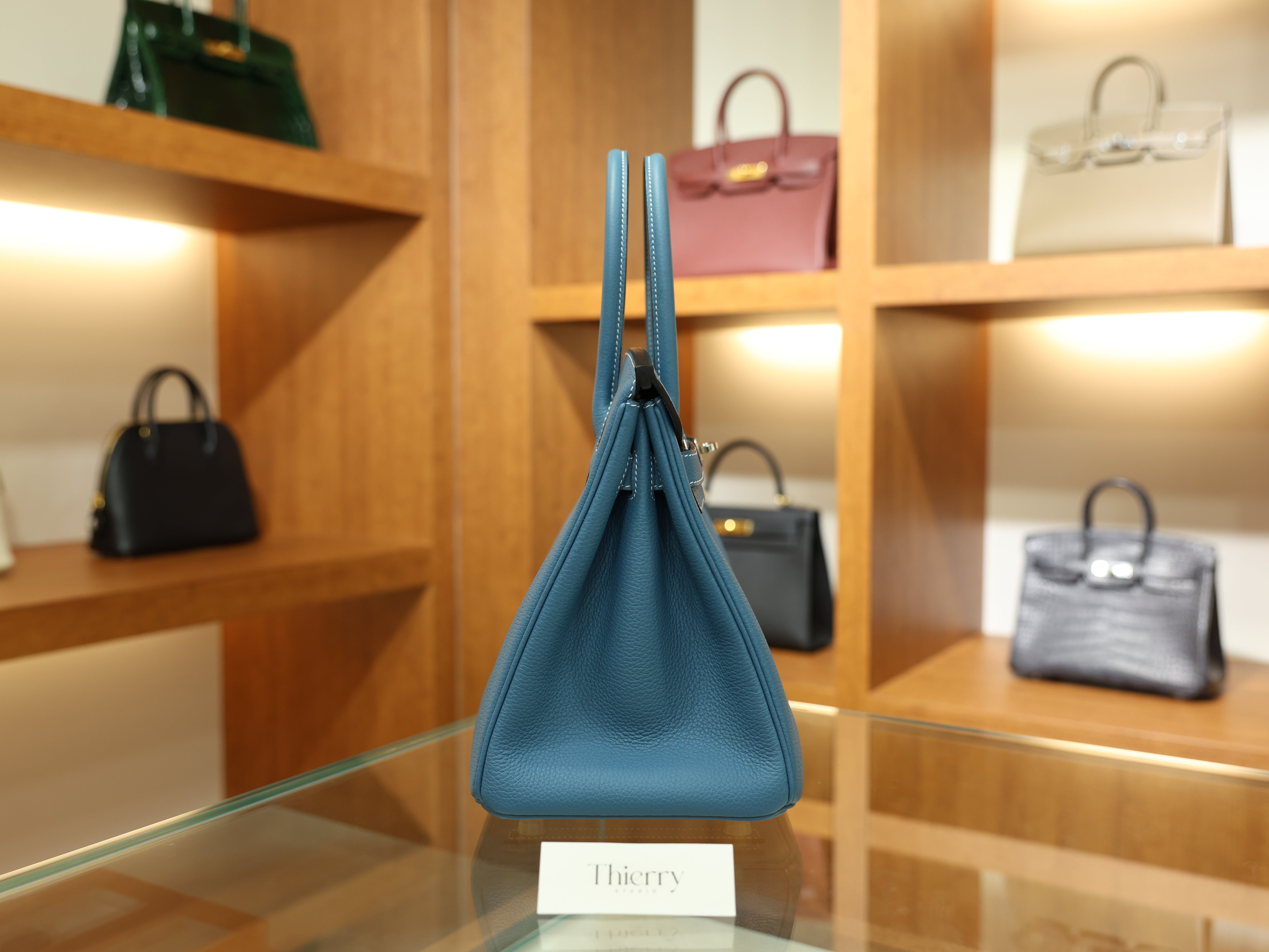 Birkin 30 togo blue jean PHW