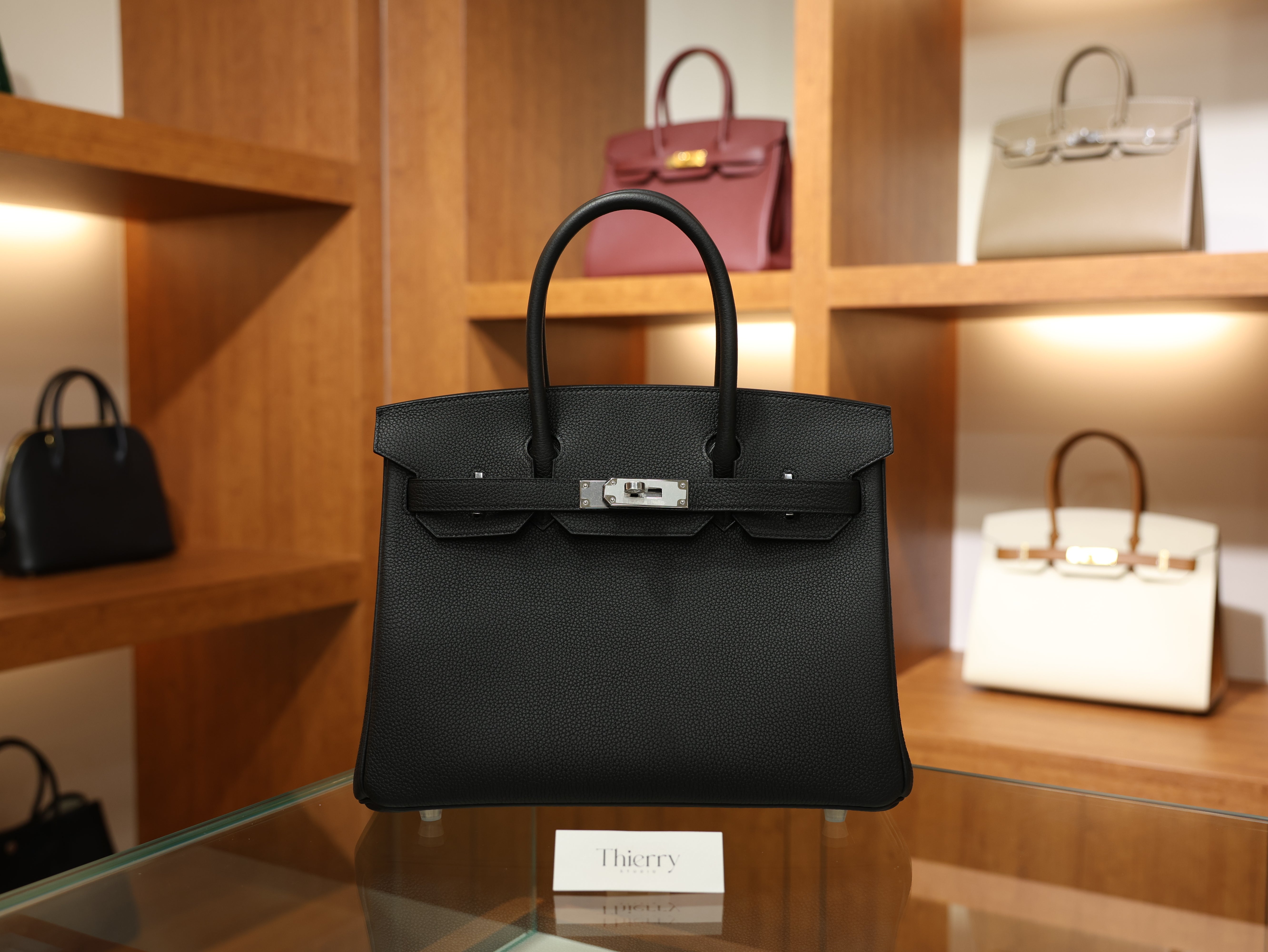 Birkin 30 togo black PHW