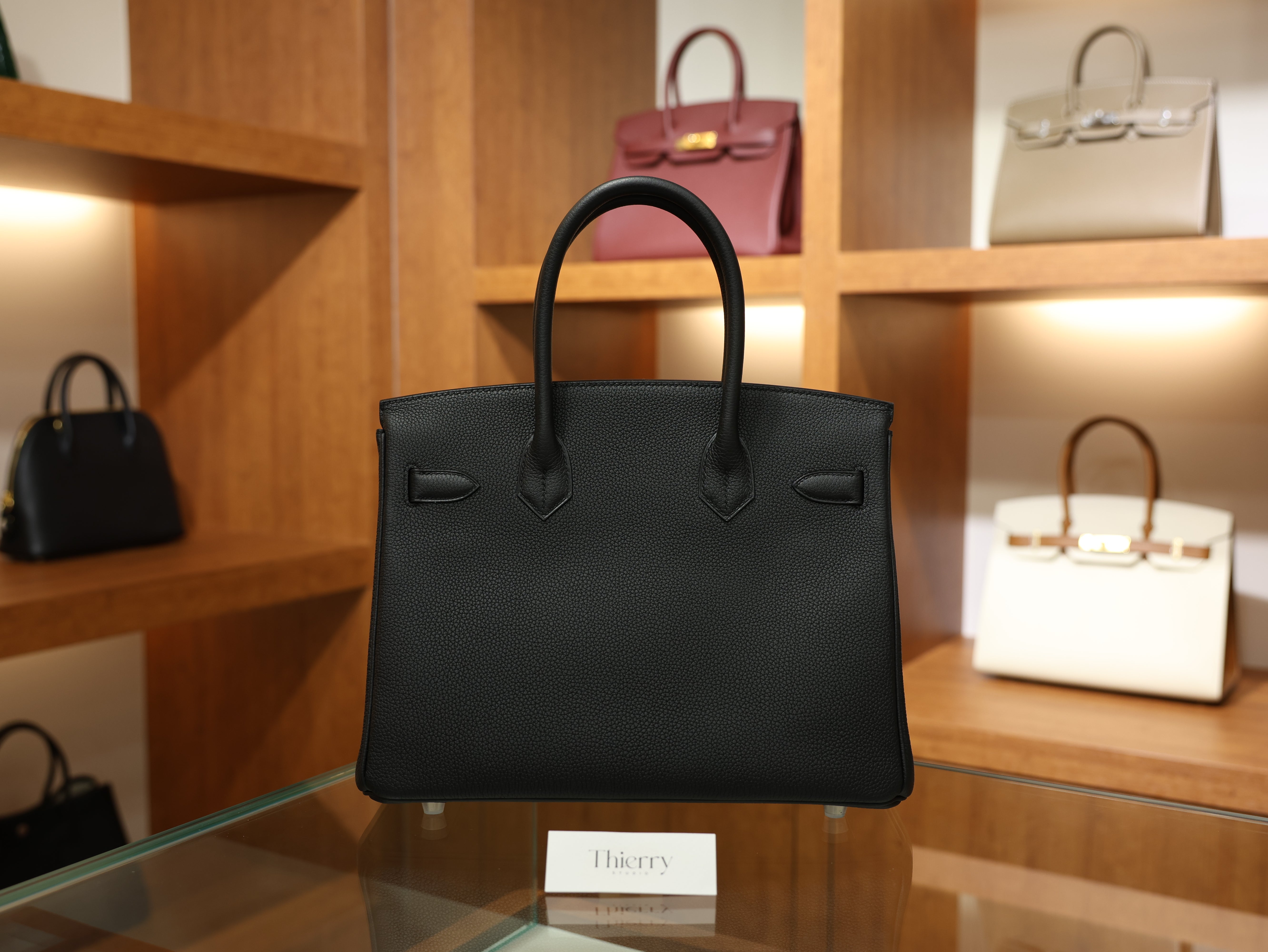 Birkin 30 togo black PHW