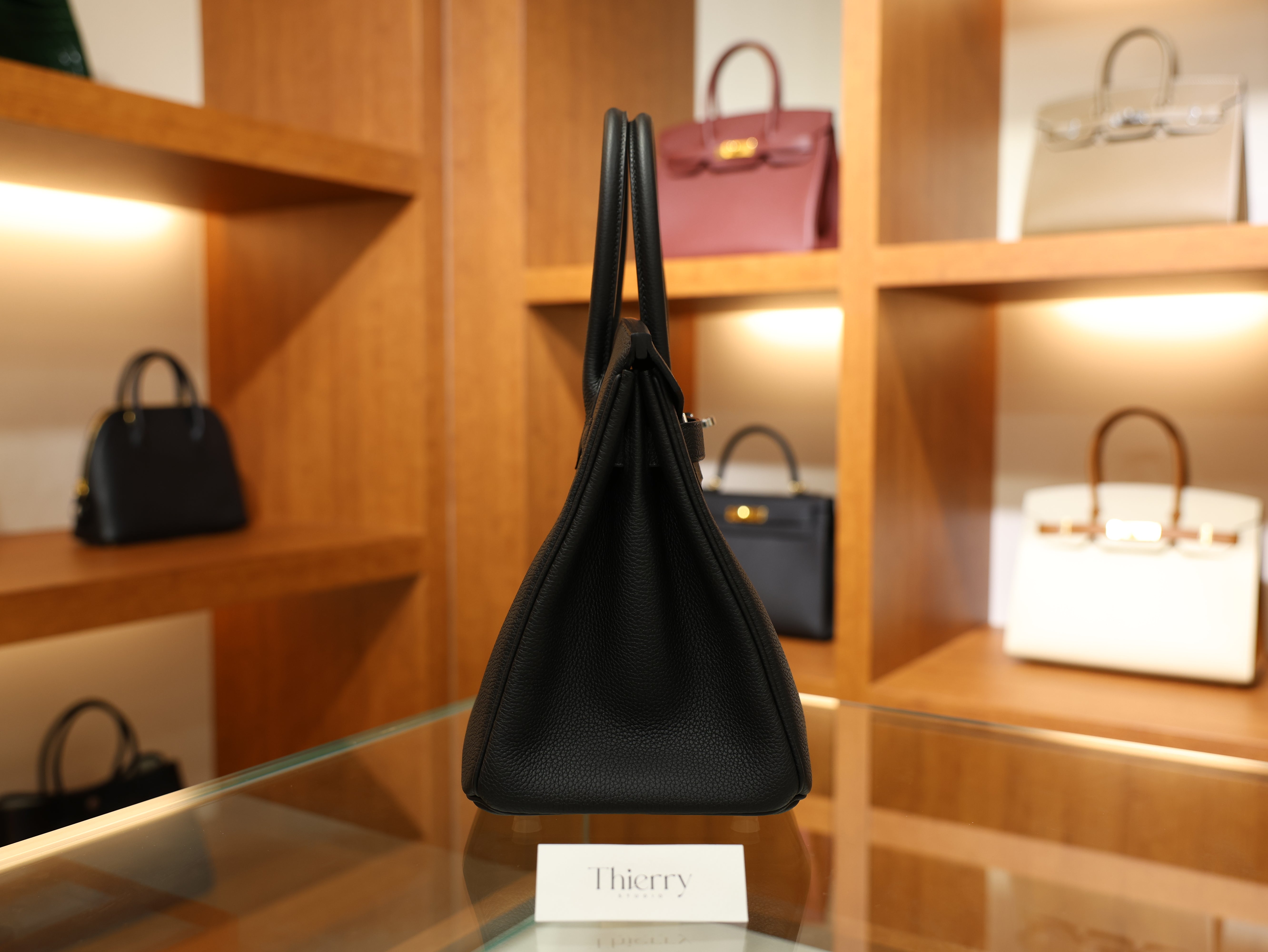 Birkin 30 togo black PHW